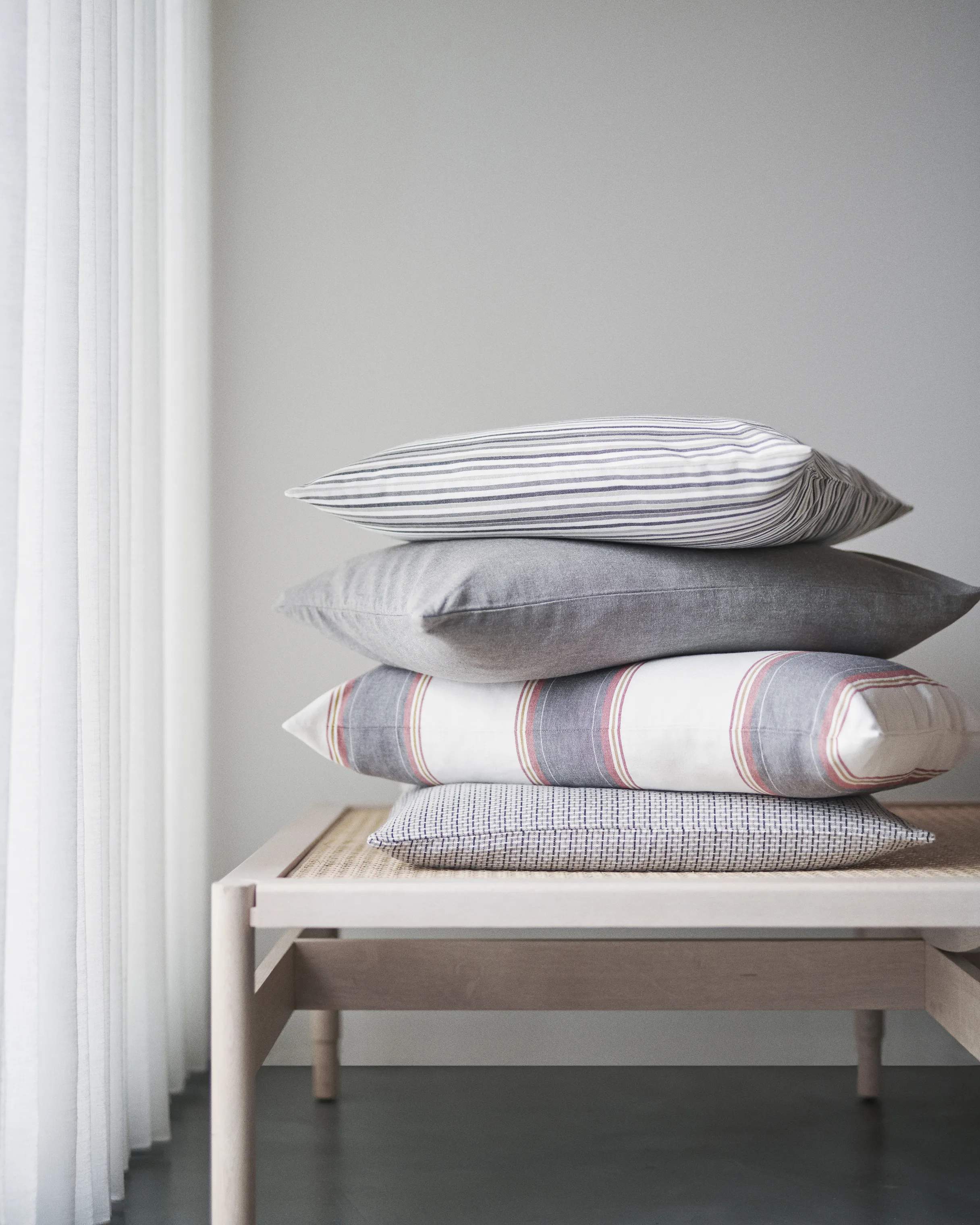 By Mogensen Pyntepudebetræk Small Stripes Pudebetræk i 50 cm, 3