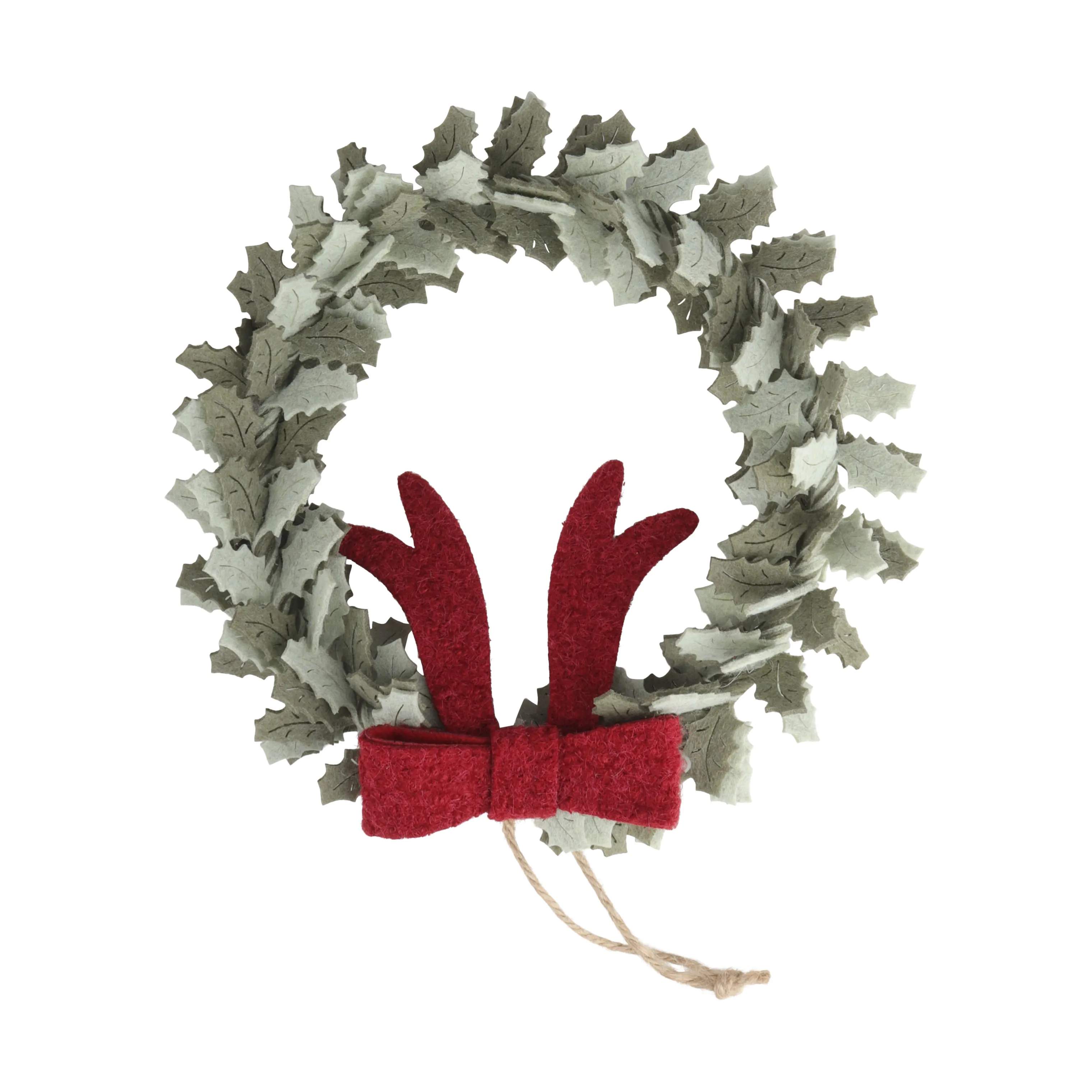 Casa Christmas Juleophæng Krans i 25 cm, 1
