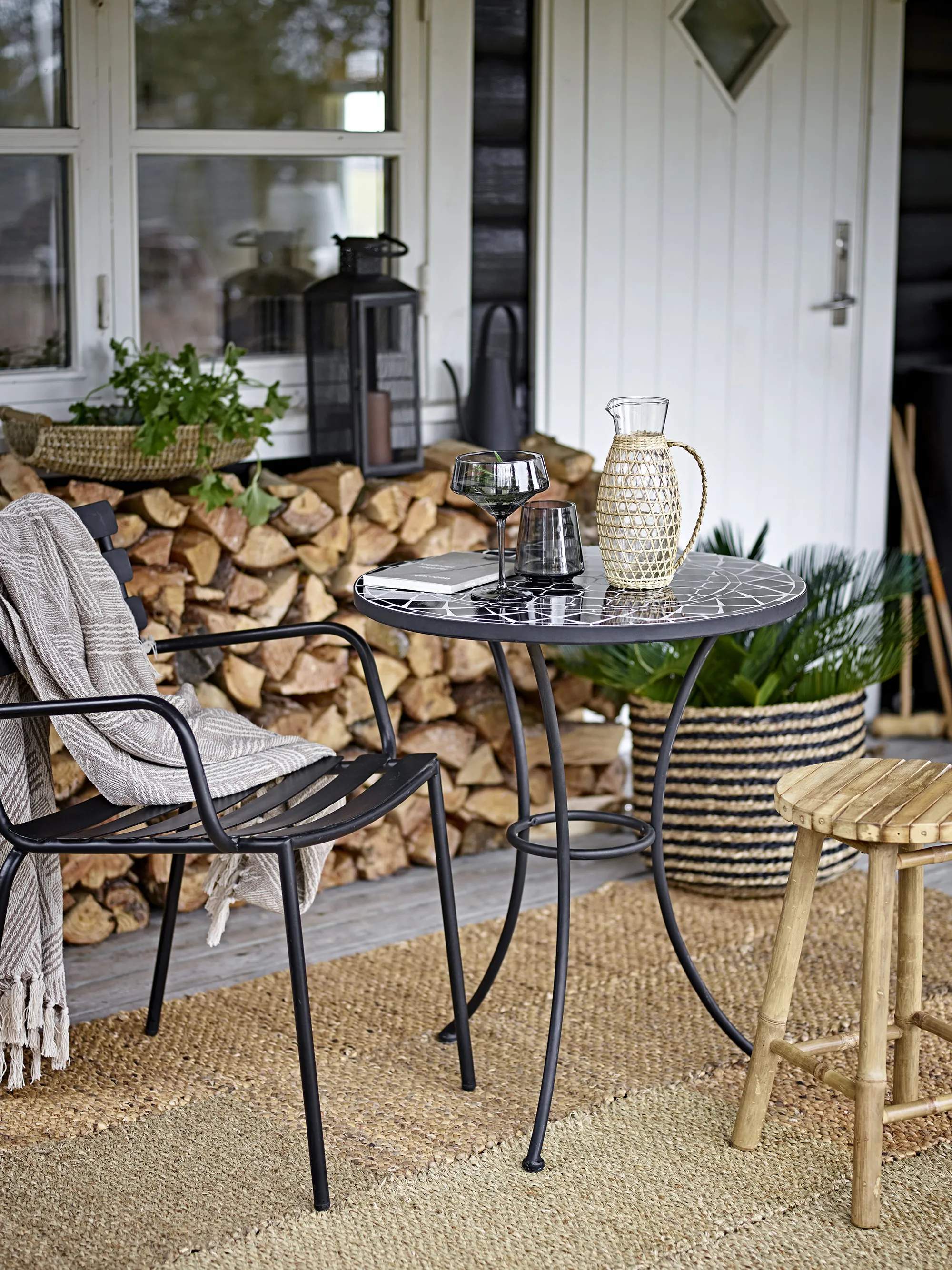 Bloomingville Spisebordsstole Monsi Spisestol i Sort, 2