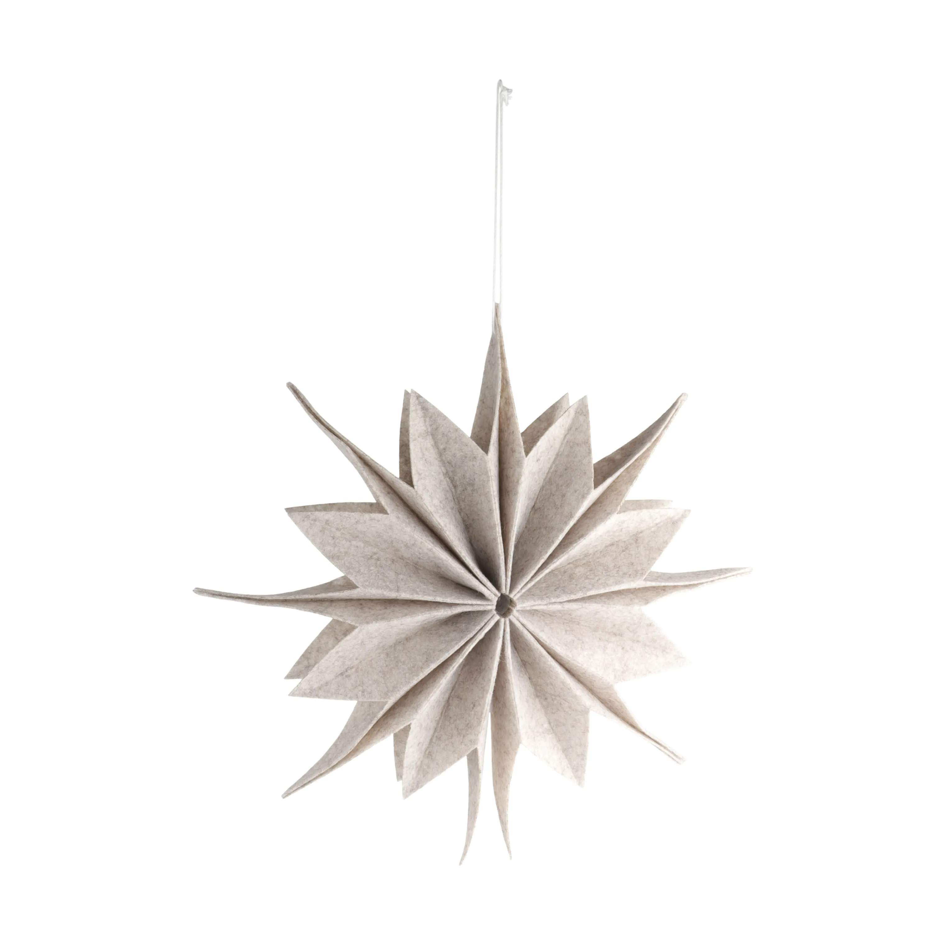 Casa Christmas Juleophæng Filtstjerne i 30,8 cm, 1