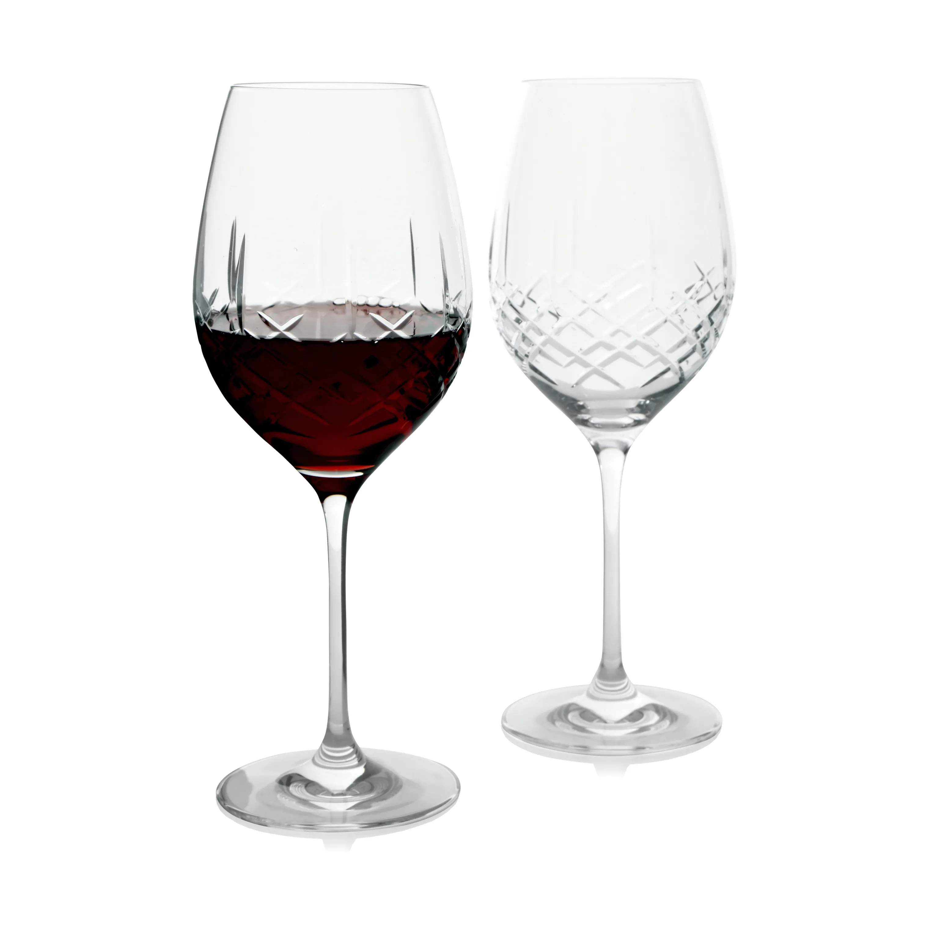 erik bagger a/s Rødvinsglas XO Rødvinsglas - 2 stk. i Klar, 47 cl, 1
