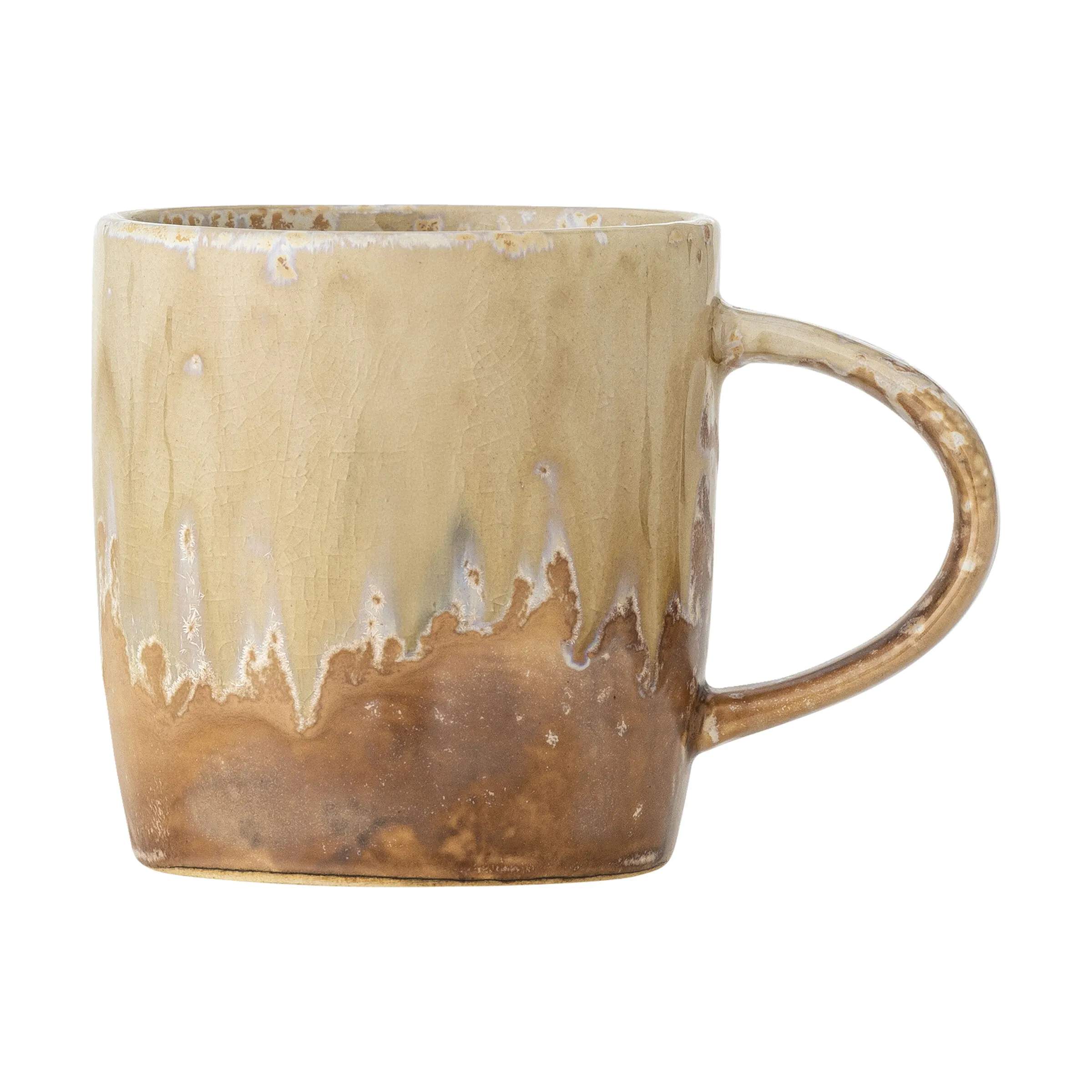 Bloomingville Krus og kopper med hank Milani Krus i Nature, 1