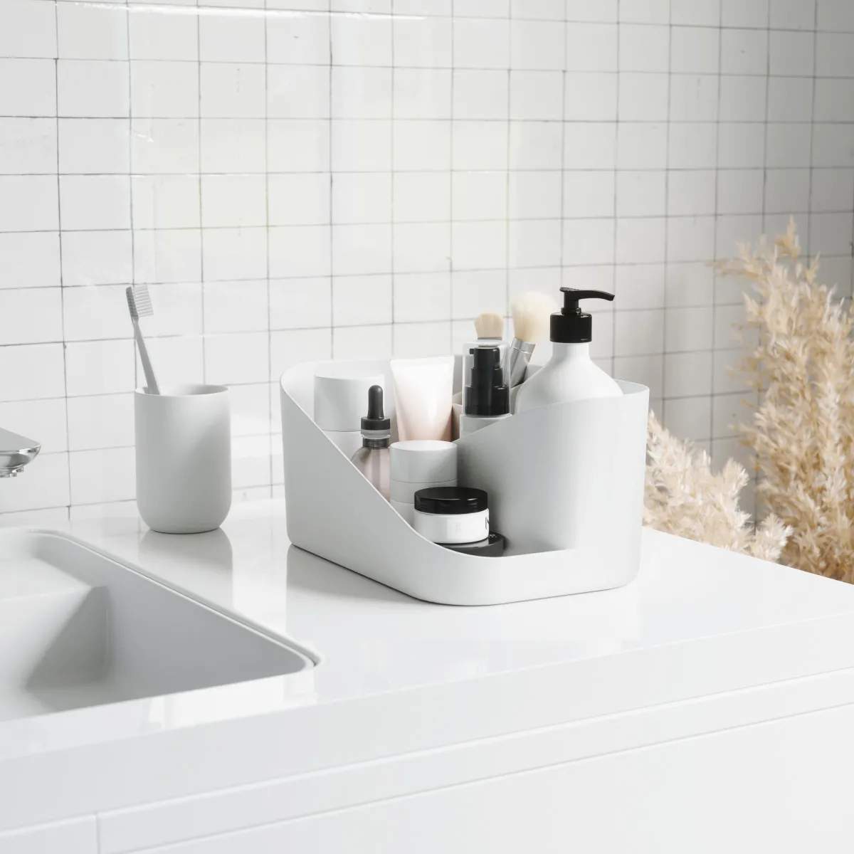 Umbra Tilbehør til bad Glam Organiser i hvid, 3
