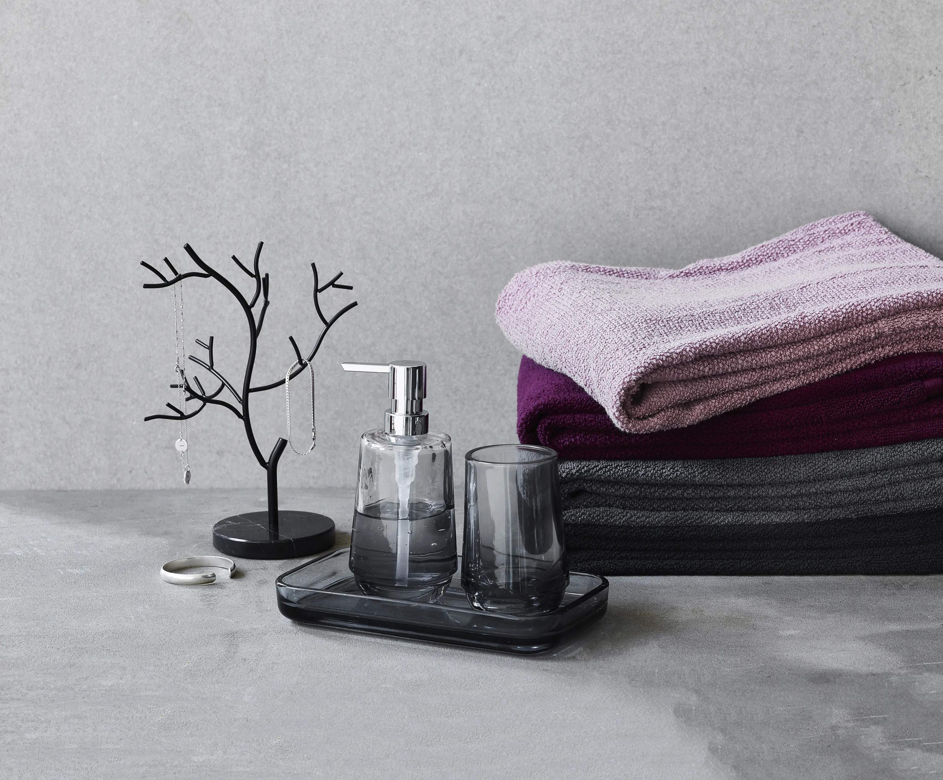 CASA Living Håndklæder Basic Håndklæde i Rosa, B70 x L140 cm, 3