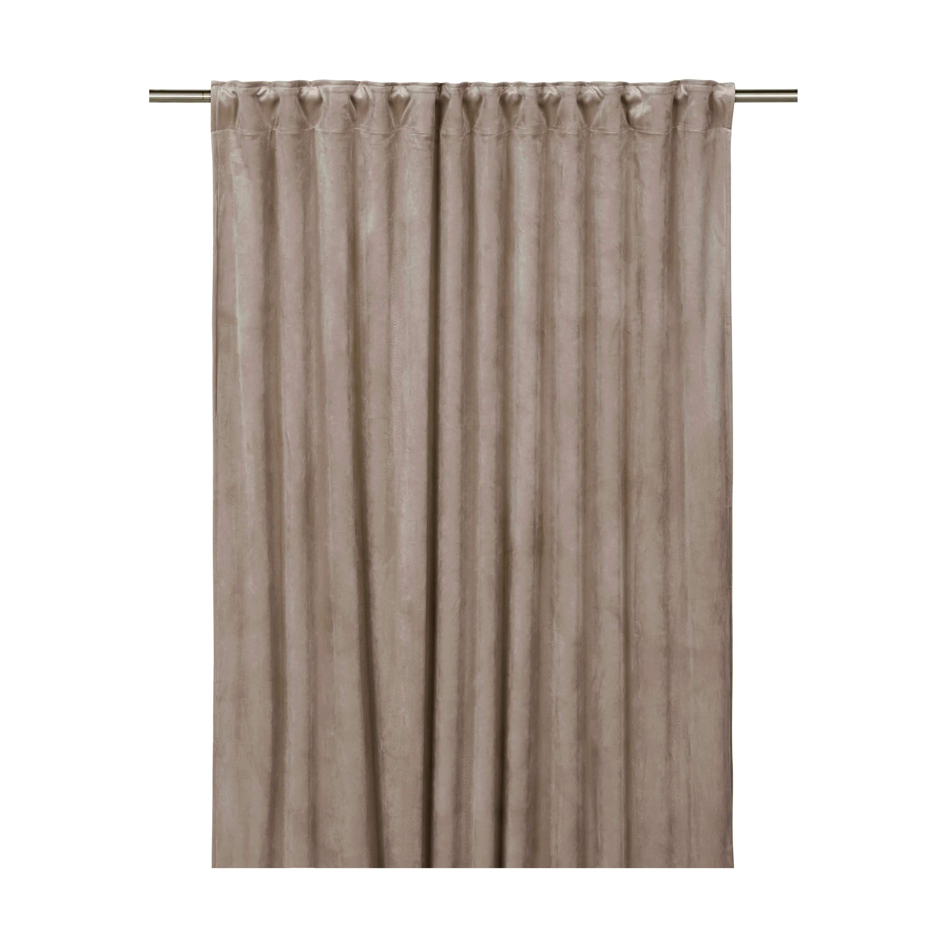 Svanefors Gardiner og gardinstænger Estelle Estrelle Gardin - 2 stk. i Sand, H280 x B135 cm, 1