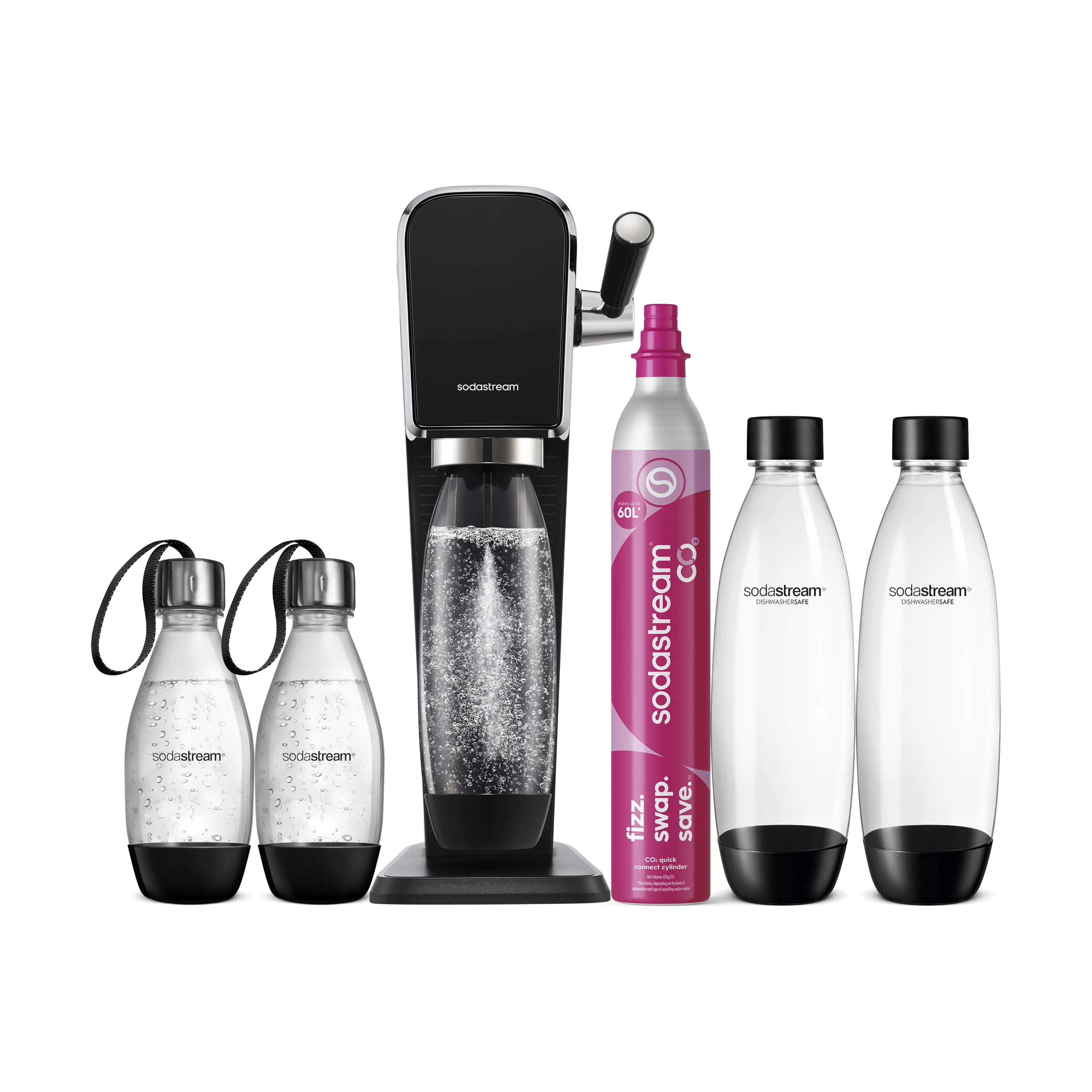 SodaStream Sodavandsmaskiner Art Sodavandsmaskine i Sort, 1