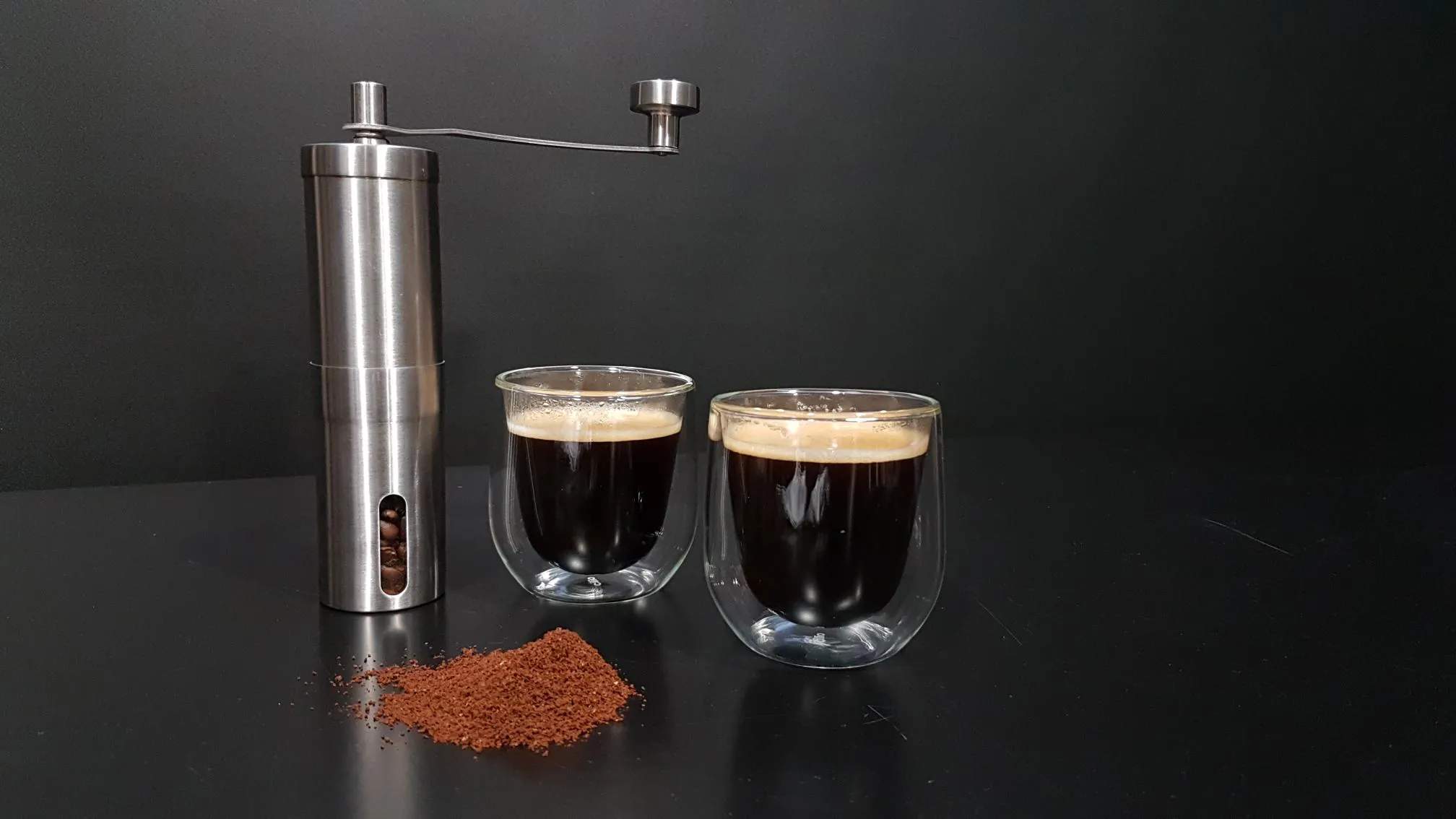 Cilio Kaffekværne Aroma Kaffemølle i Sølvfarvet, 2