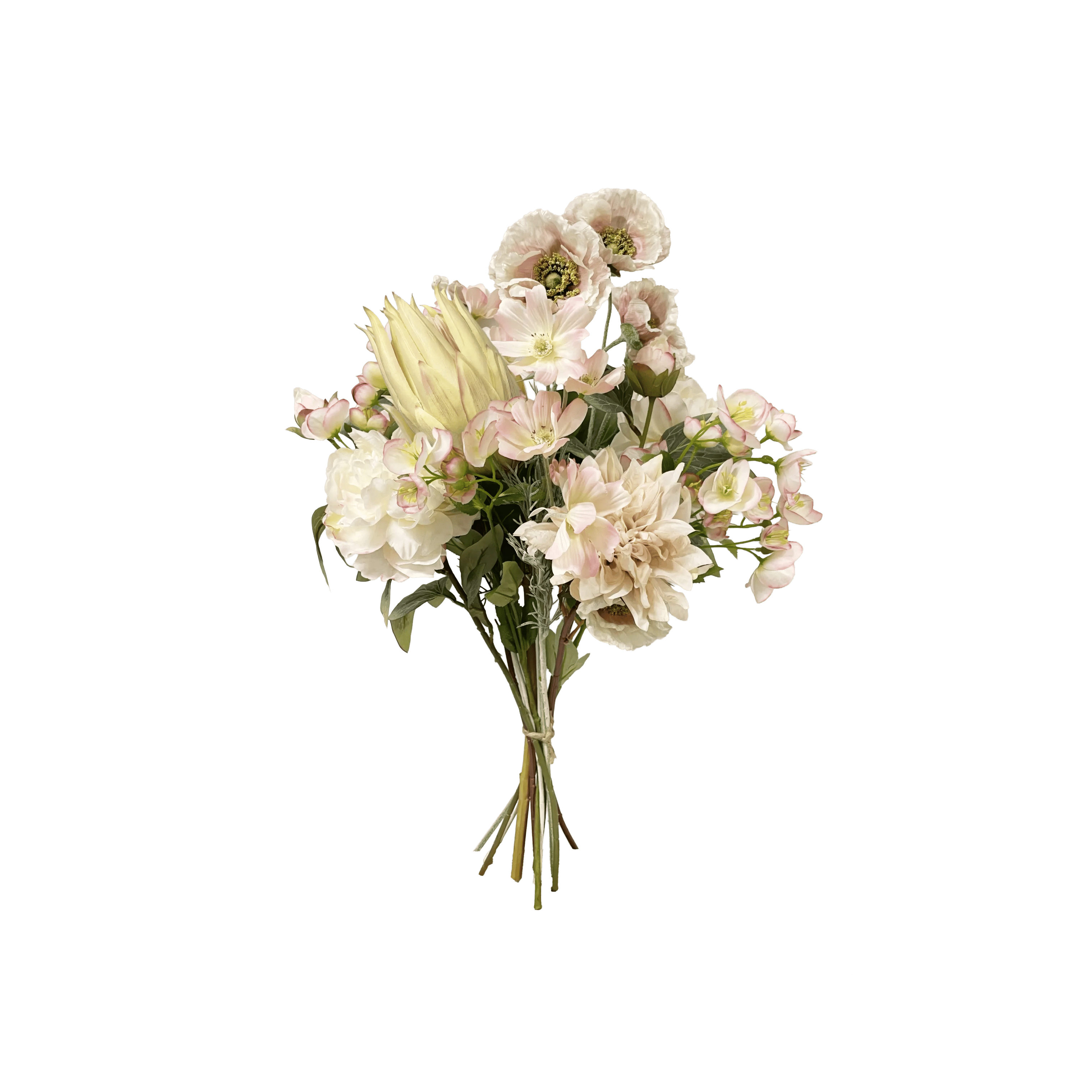 everbloom Kunstige blomster Kunstig Blomsterbuket i Fersken, 1