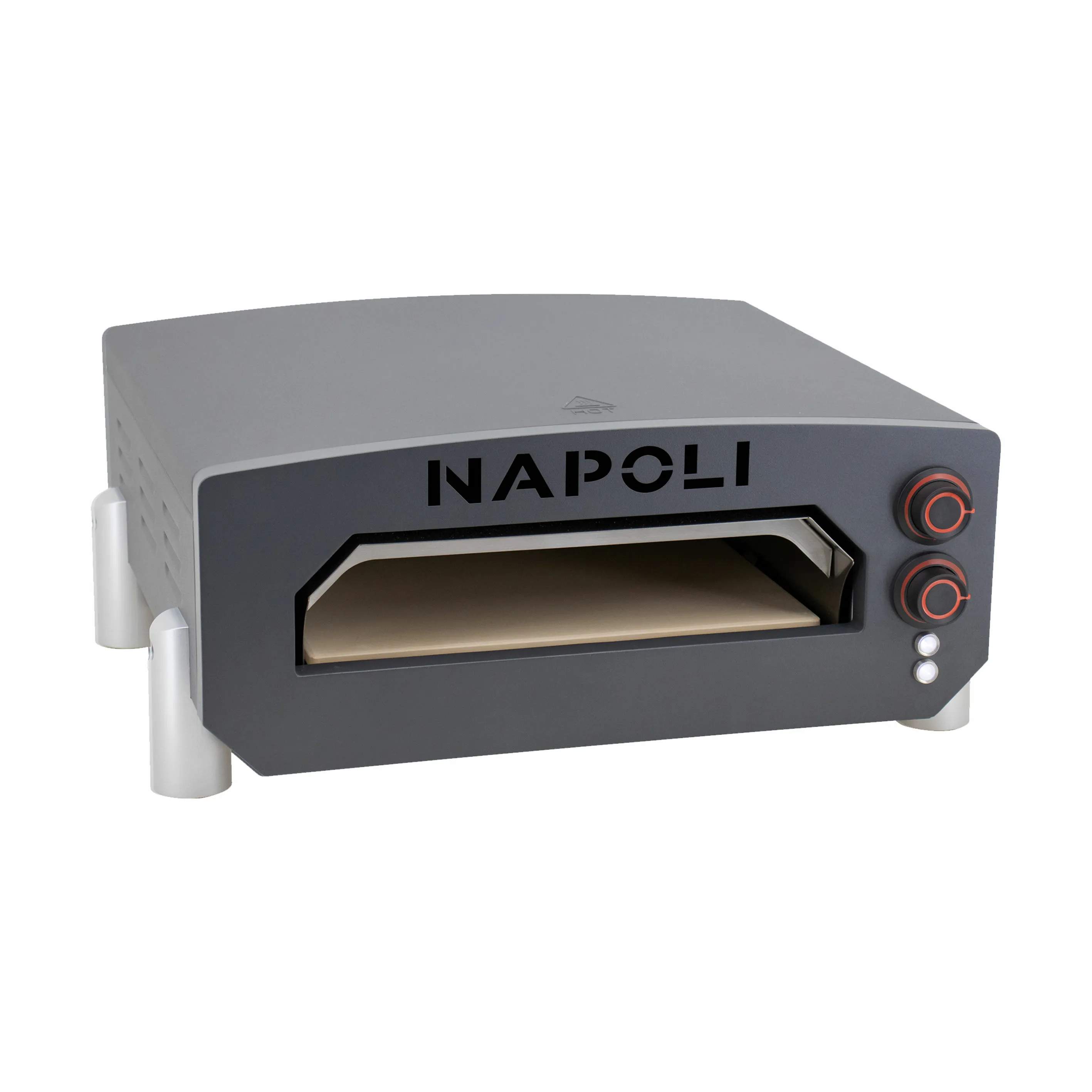 Napoli Pizzaovne Elektrisk Pizzaovn i Grå, 1