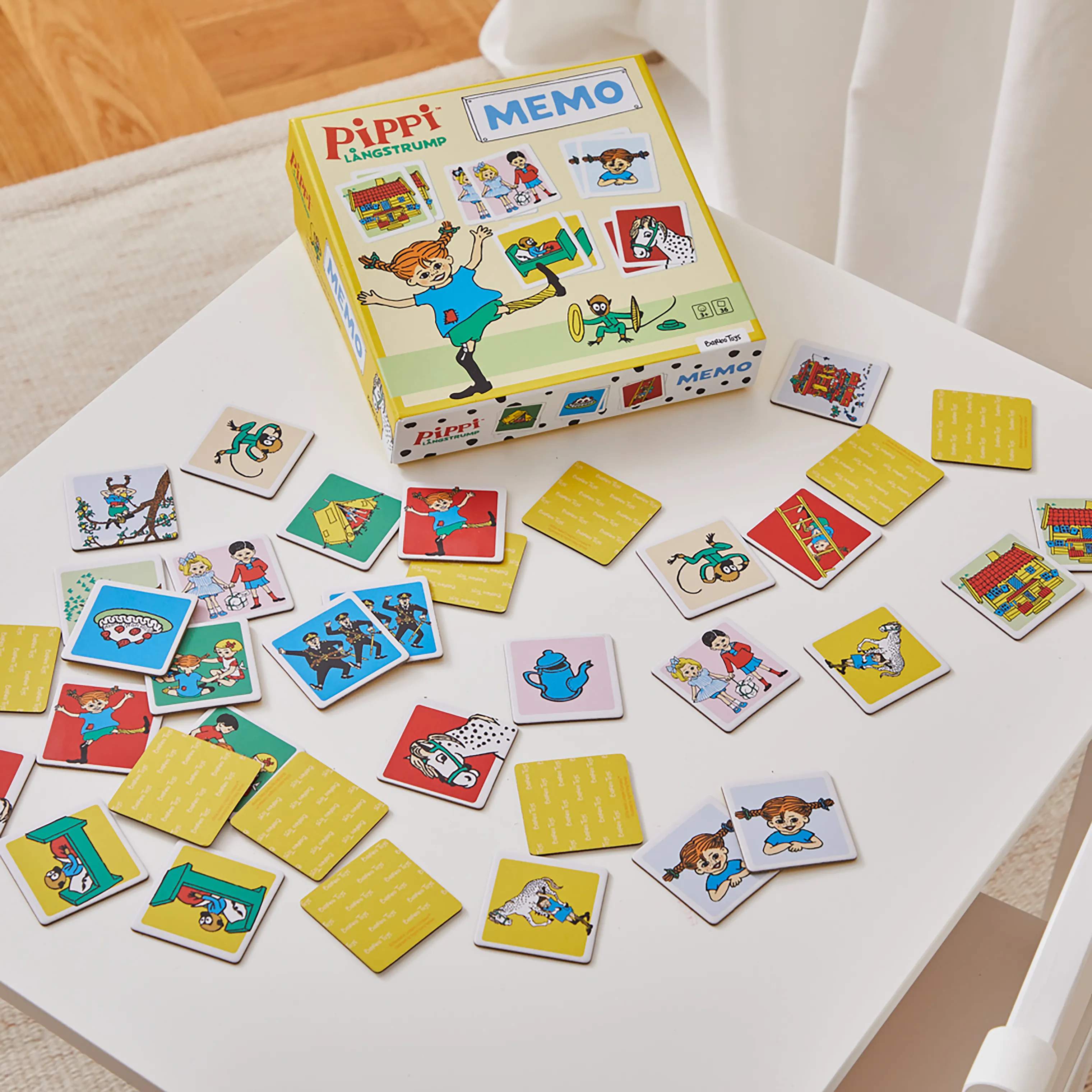 Barbo Toys Spil Pippi Langstrømpe Pippi Langstrømpe Huskespil i Multifarvet, 2