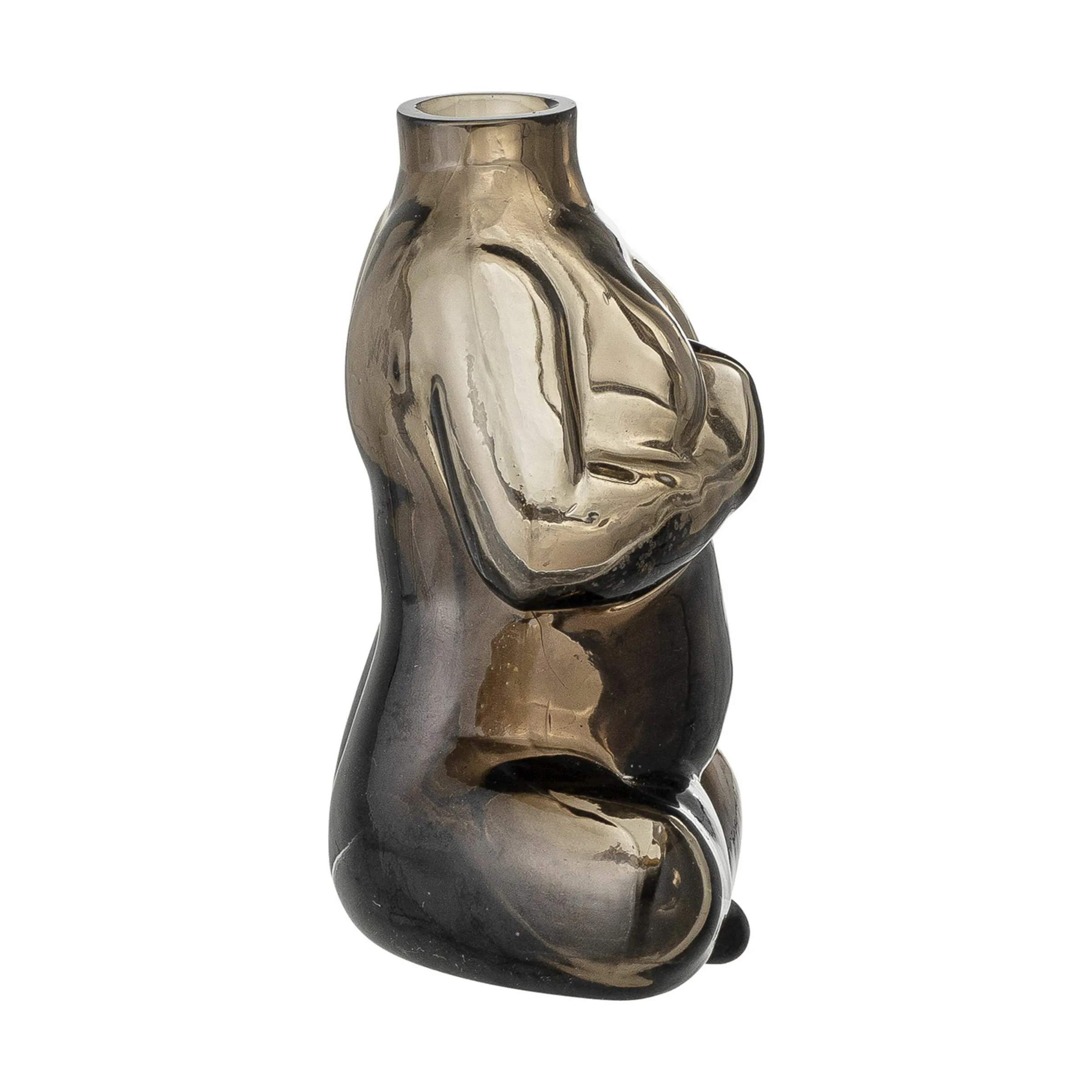 Bloomingville Vaser Elze Vase i Brown, 12,5 cm, 2