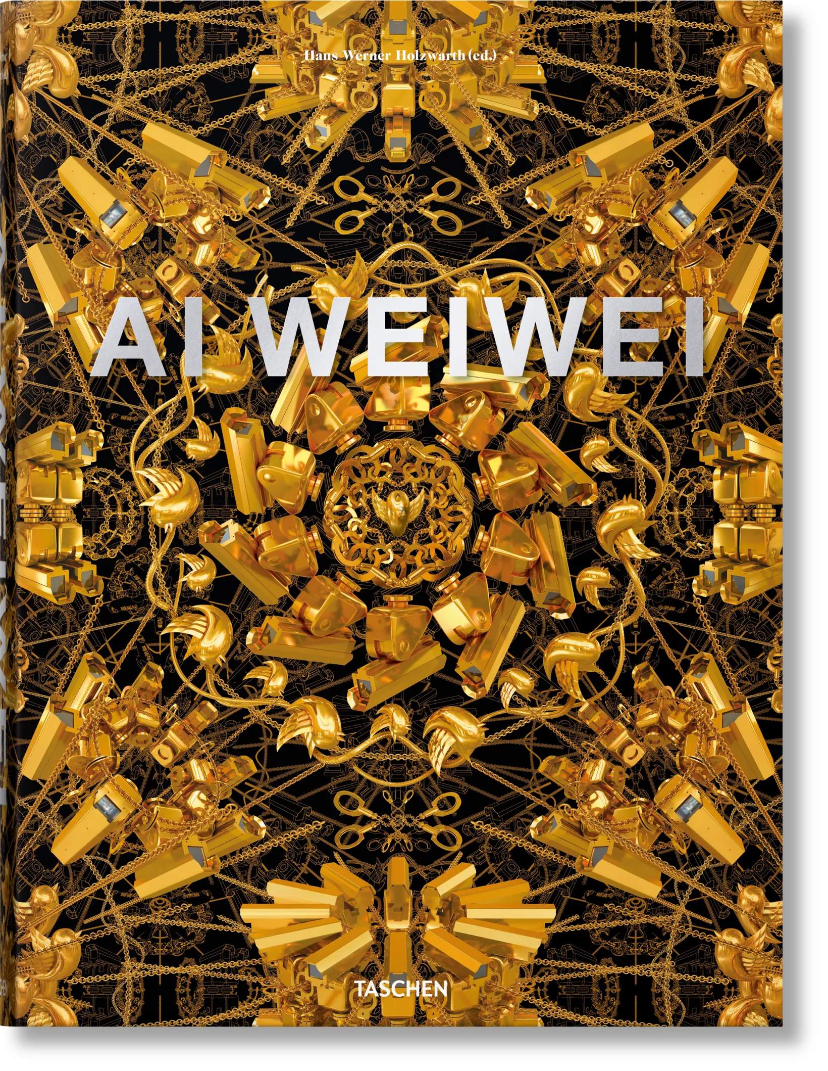 Taschen Bøger AI WEIWEI i Guldfarvet, 1