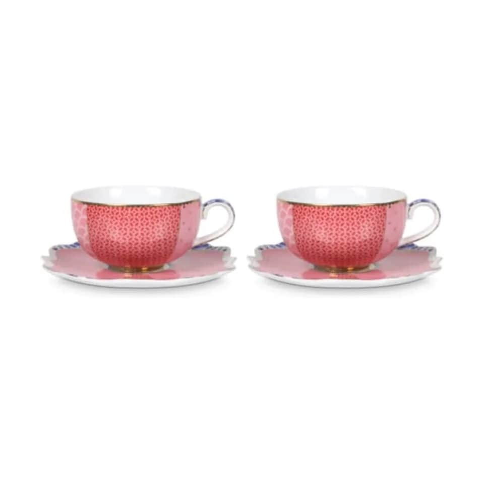 PIP Studio Espressokopper Royal Espressokop m. underkop - 2 stk. i Pink, 1