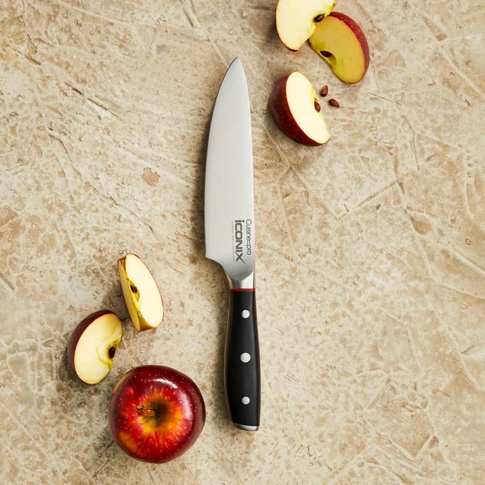 THE CUSTOM CHEF™ Kokkeknive Cuisine::pro®
iconiX™ Cuisine::pro iconiX™ Kokkekniv i Sølvfarvet/sort, 2