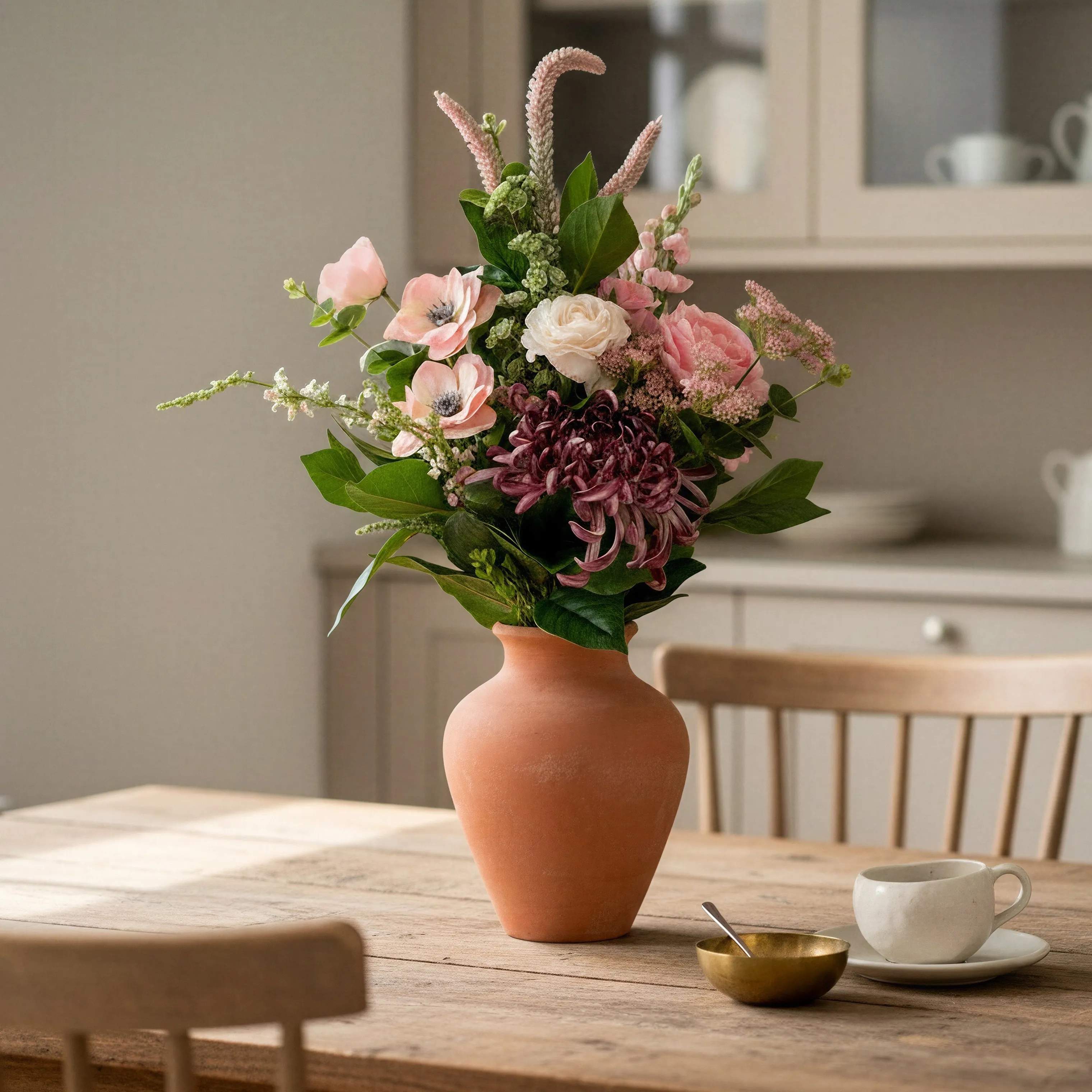 everbloom Kunstige blomster Kunstig Blomsterbuket i Emma, 3