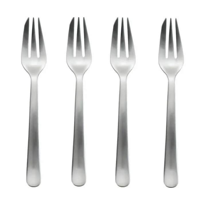 Raadvad Kagegafler Erica Kagegaffel - 4 stk. i Mat/Stål, 1