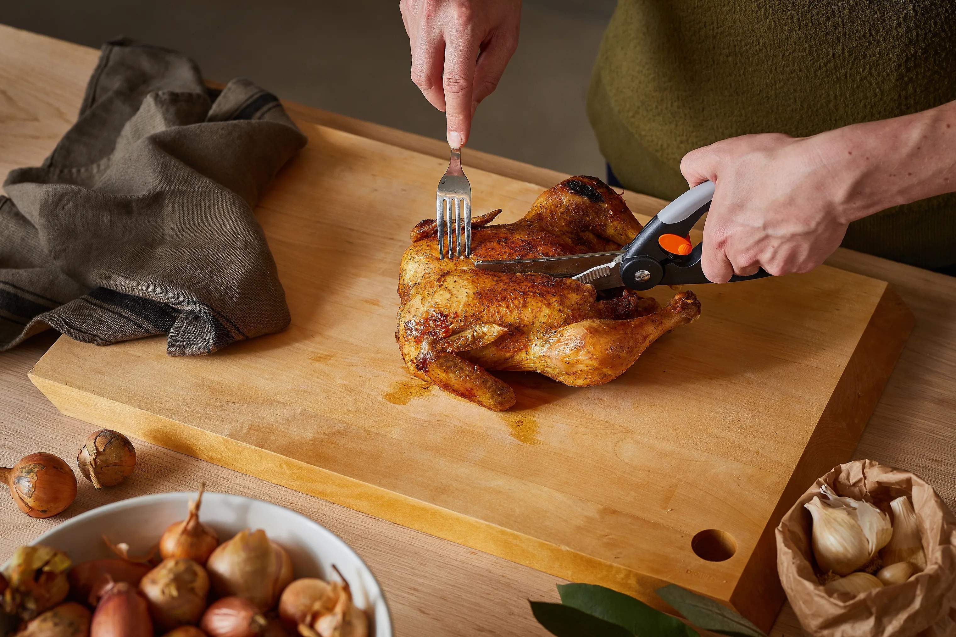 Fiskars Fjerkræsakse Functional Form Fjerkræsaks i sort, 3
