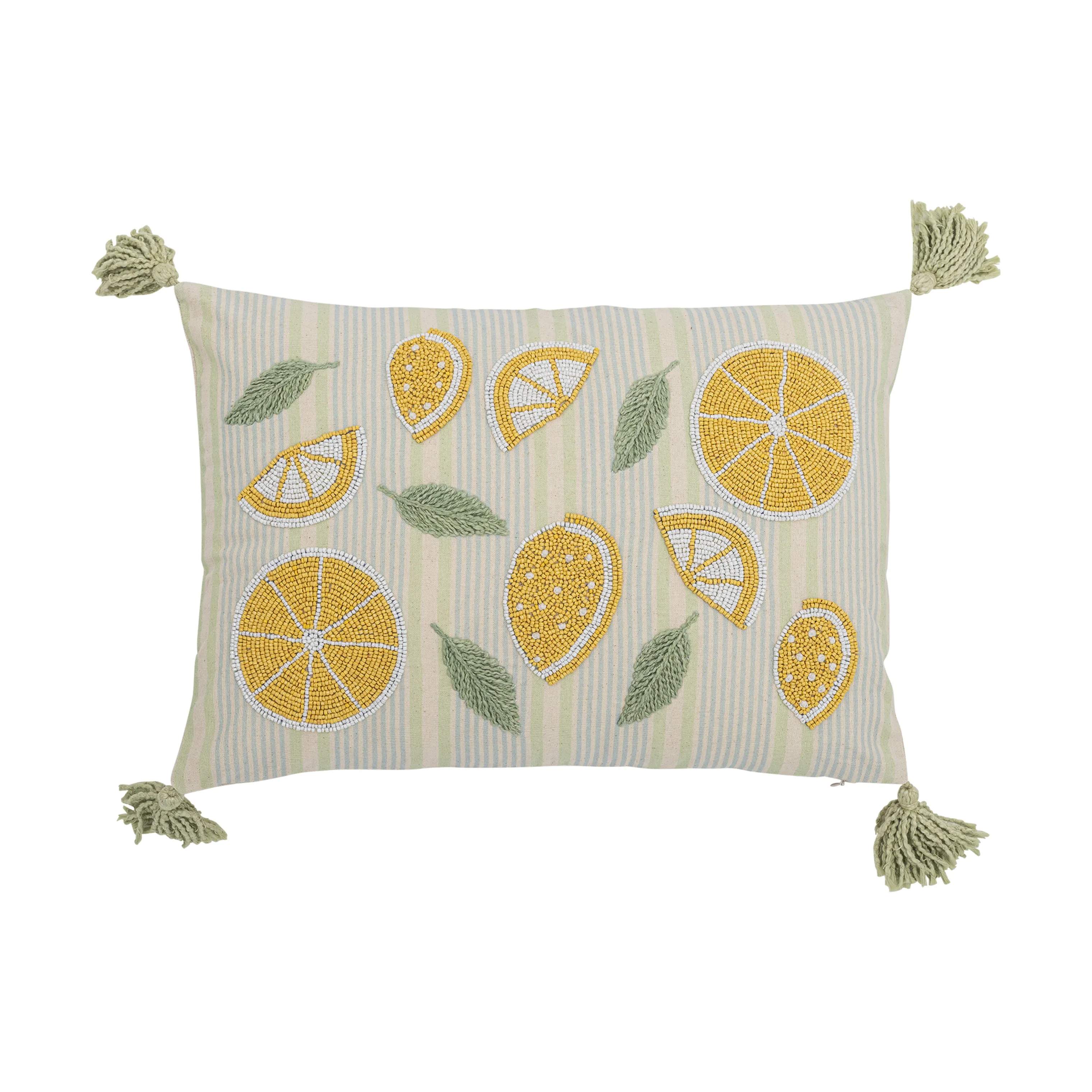 Creative Collection Pyntepuder Lemon Pyntepude i Gul, 1