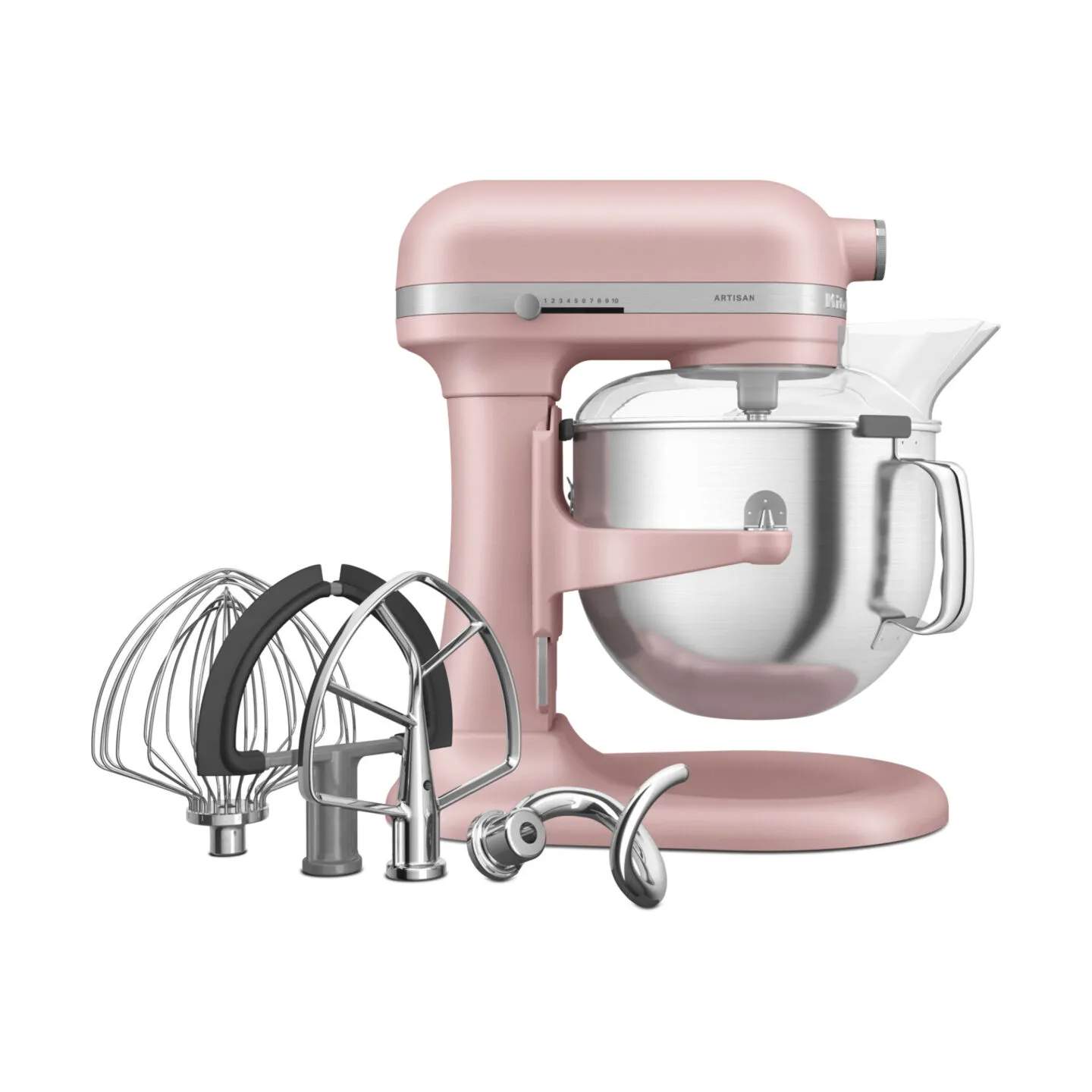 KitchenAid Røremaskiner Artisan Køkkenmaskine 5KSM70SHXEDR i Dried rose, 7