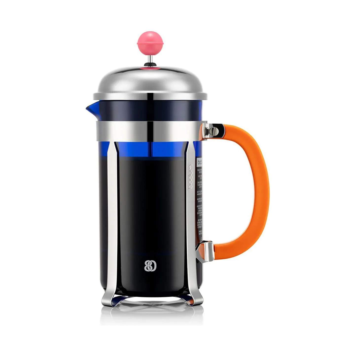 Bodum Stempelkander Chambord Stempelkande i Pink/orange, 1 L, 1
