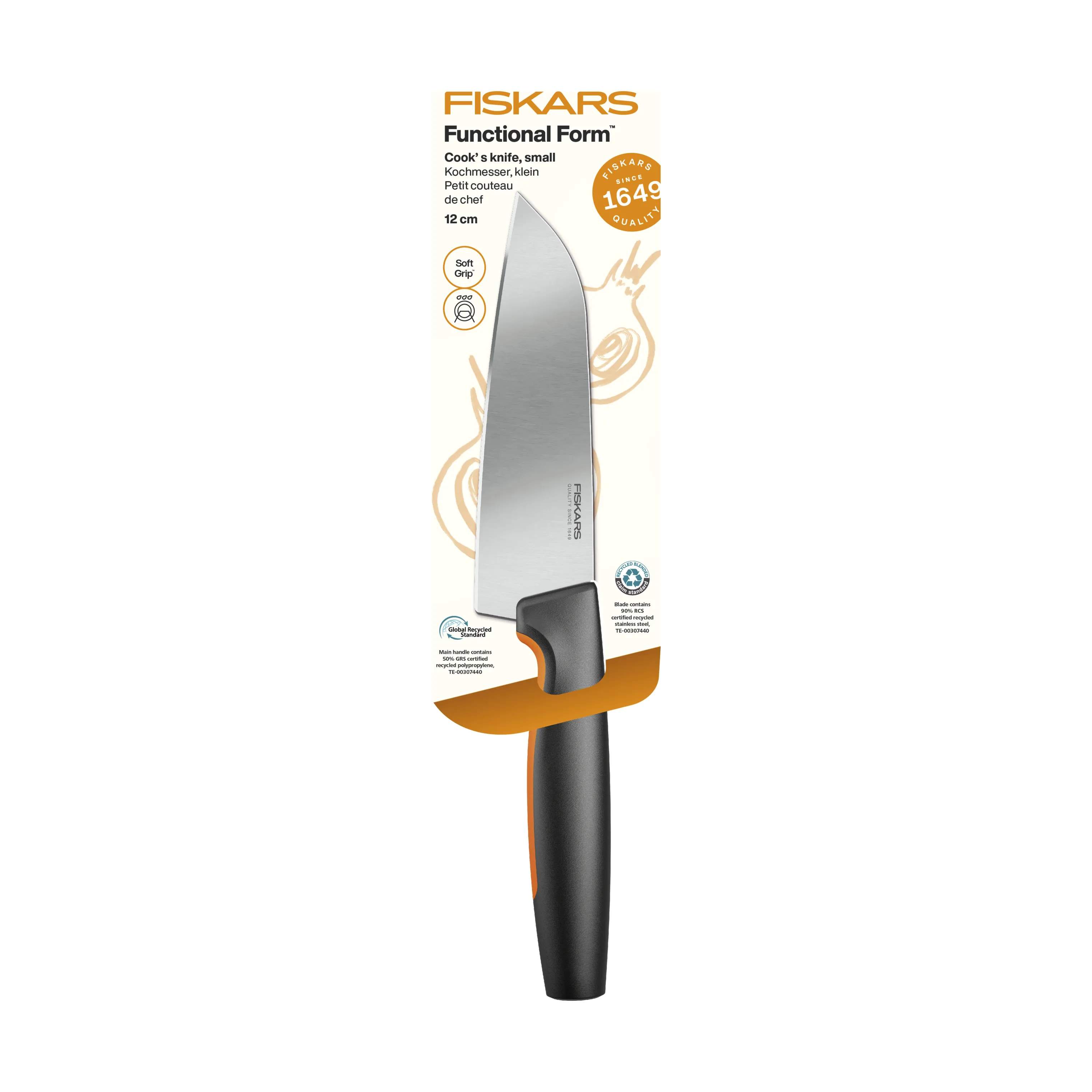 Fiskars Kokkeknive Functional Form Kokkekniv i 29,5 cm, 4