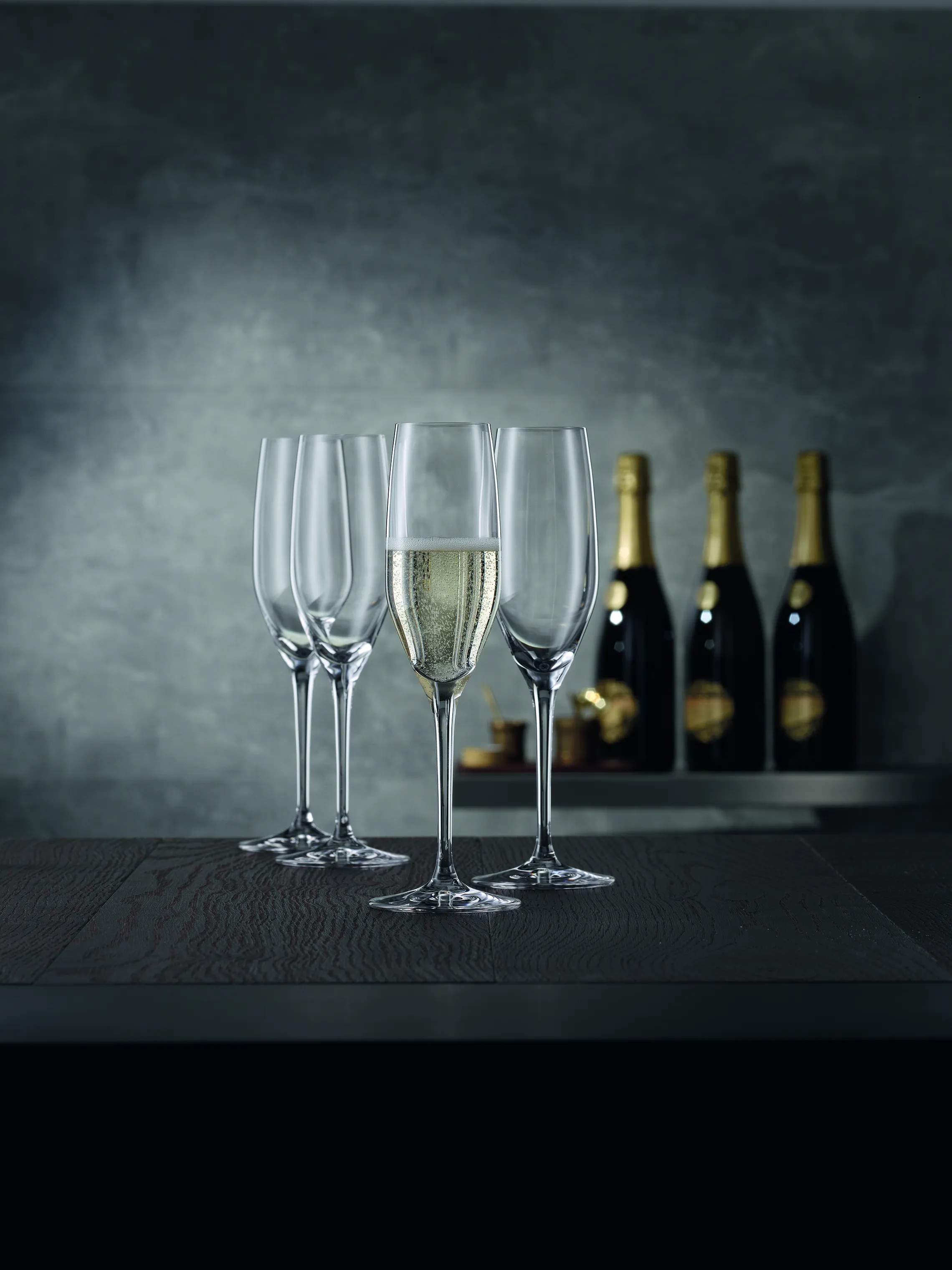 Spiegelau Champagneglas Authentis Champagneglas - 4 stk. i Klar, 19 cl, 2