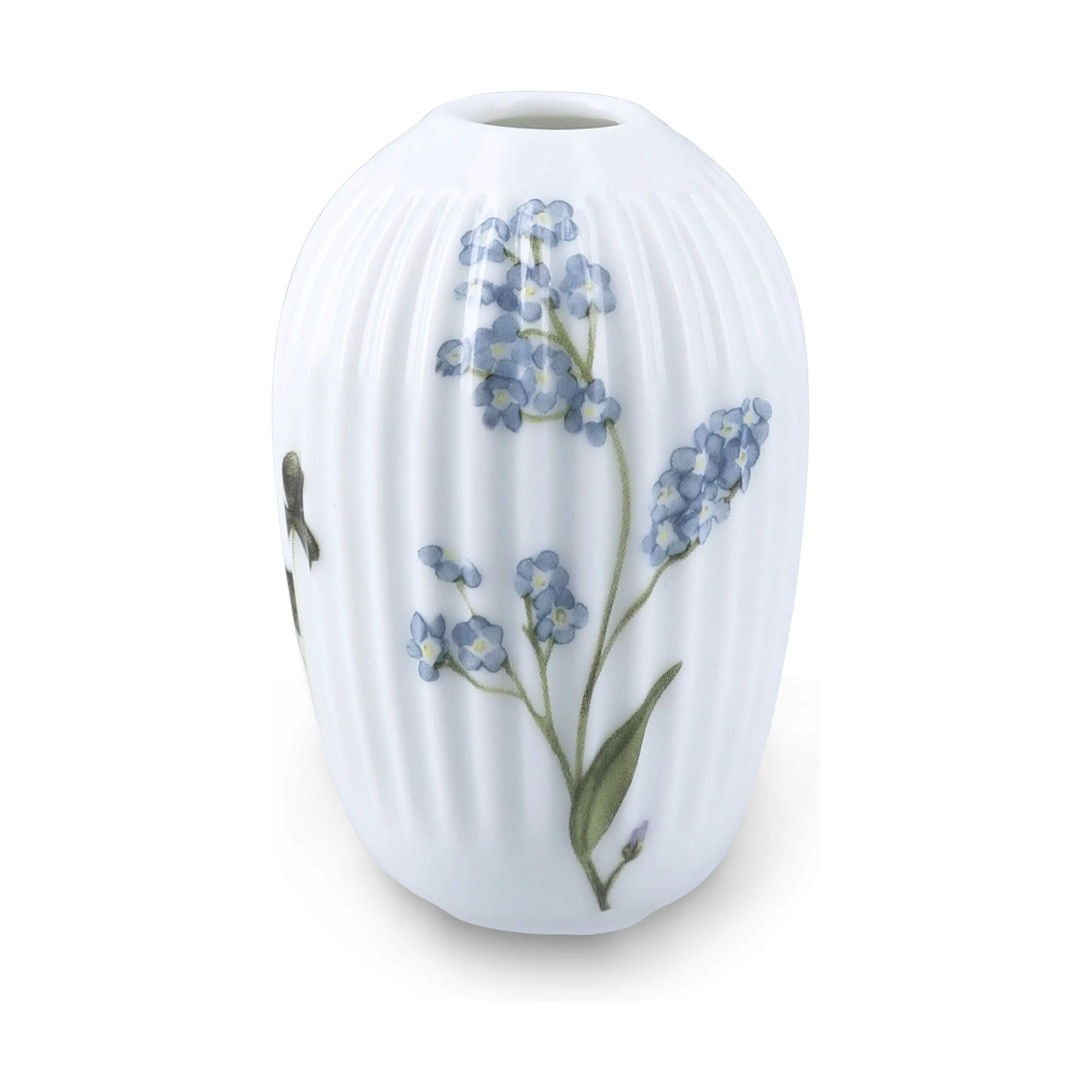 Kähler Vaser Hammershøi Sommer Vase i Forglemmigej, 3