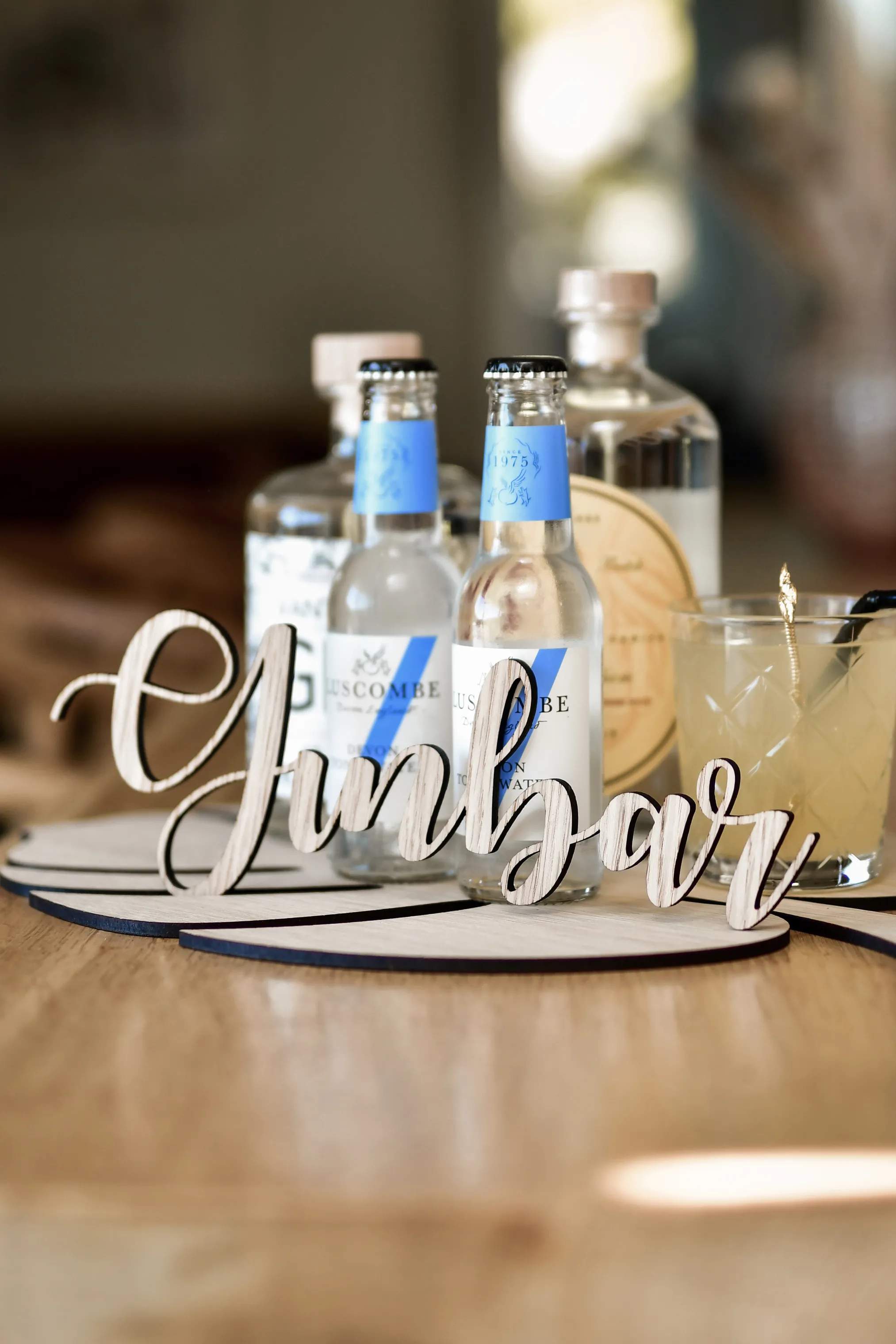 Minifabrikken Vægdekoration Curly Dekoration - Ginbar i Lys eg, 3