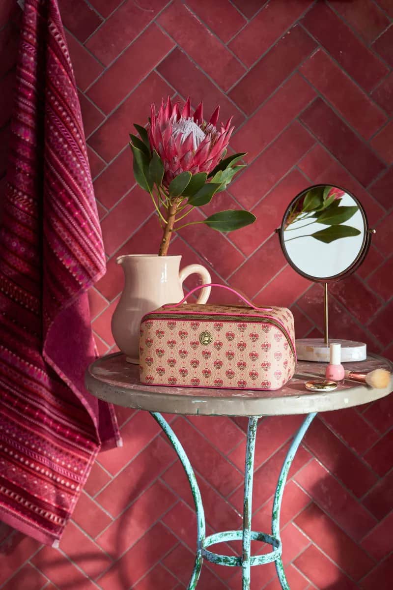 PIP Studio Toilettasker Cyrille Kosmetiktaske i Lyserød, Medium, 3