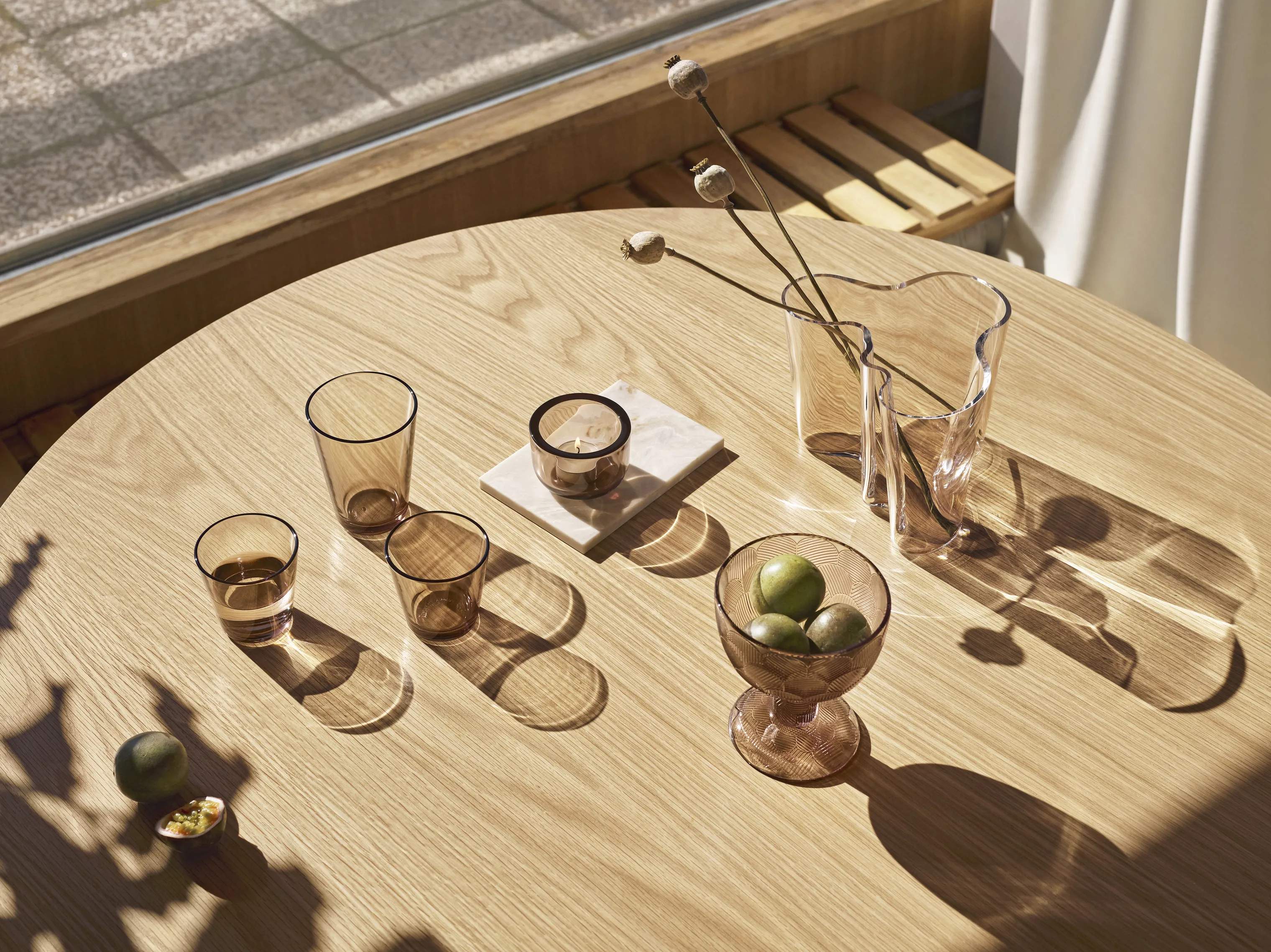 Iittala Vandglas Kartio Vandglas - 2 stk. i Linen, 40 cl, 2