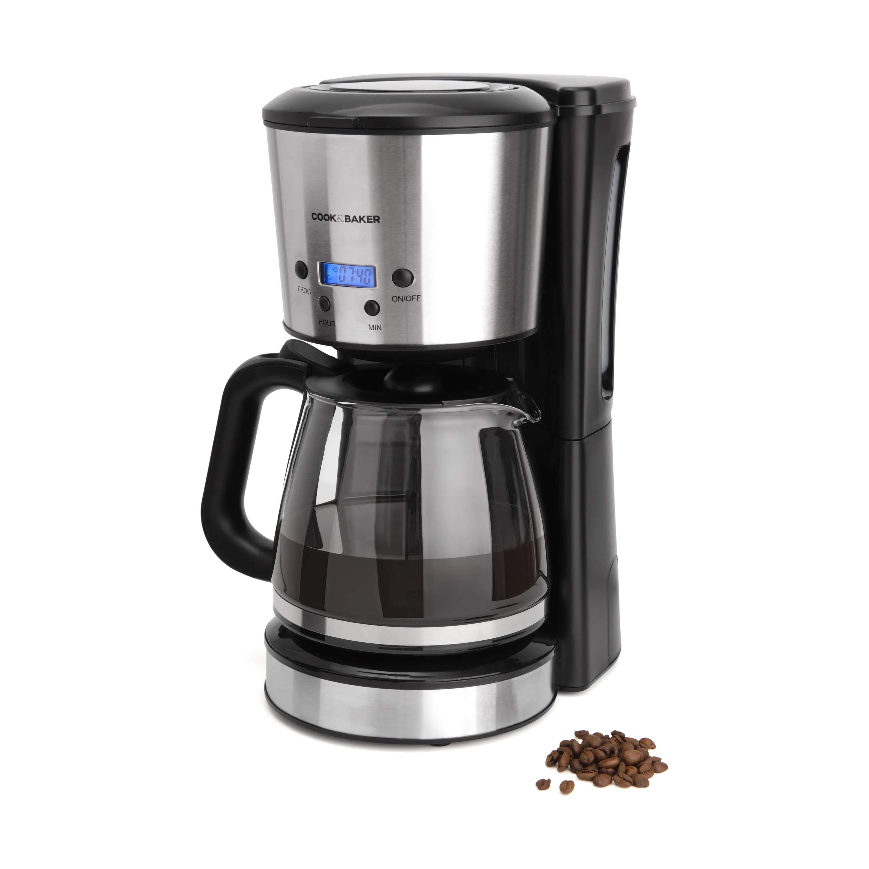 Cook & Baker Kaffemaskiner Kaffemaskine i stål, 1