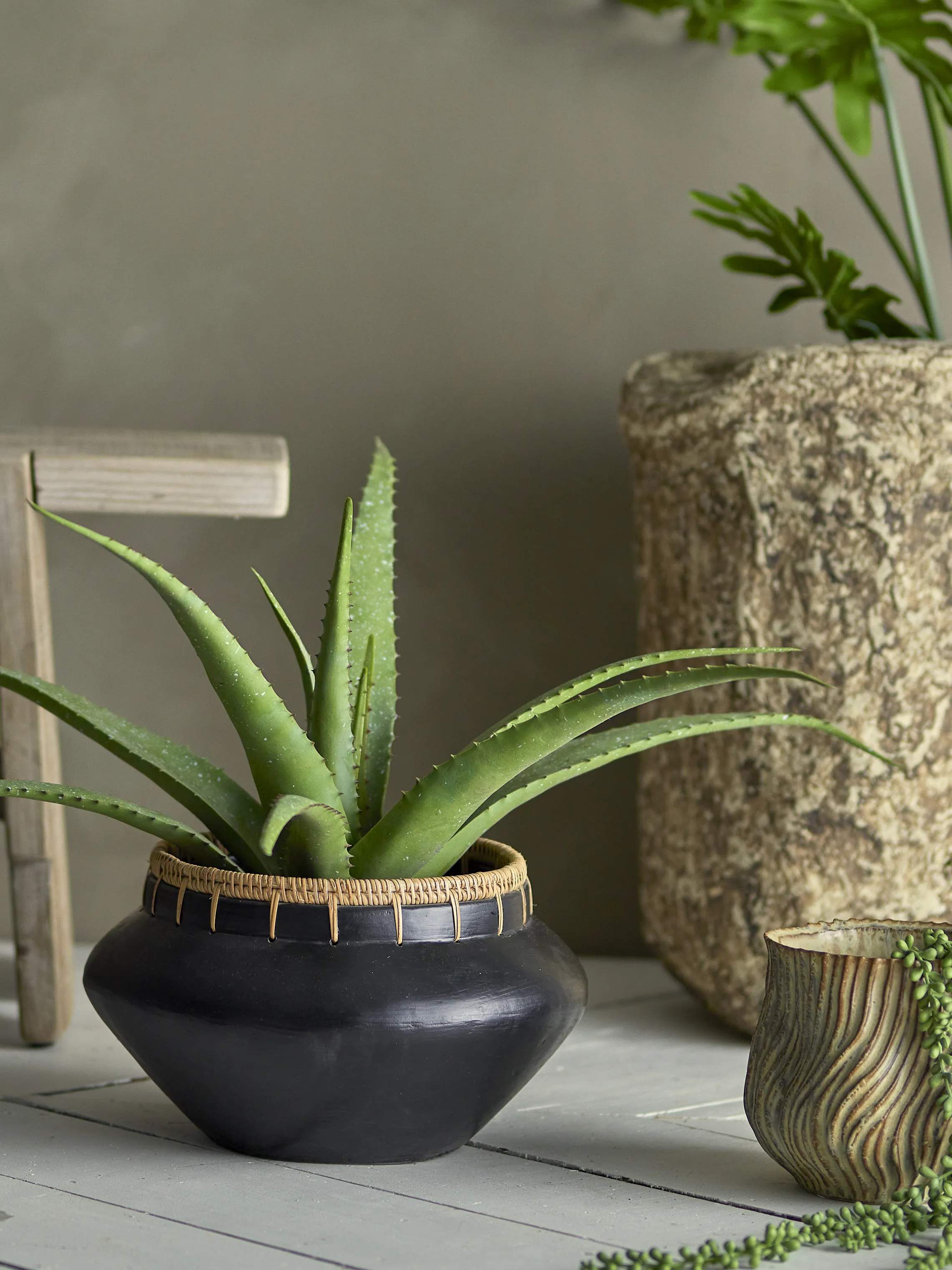 Bloomingville Øvrigt interiør Kunstig Plante - Aloe i Grøn, 2