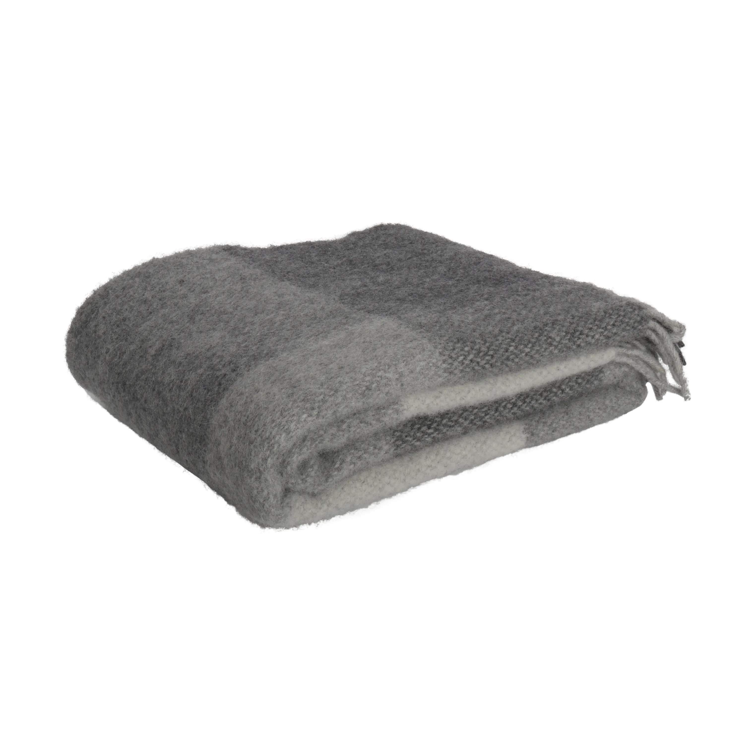 Alma Plaid, grey, large