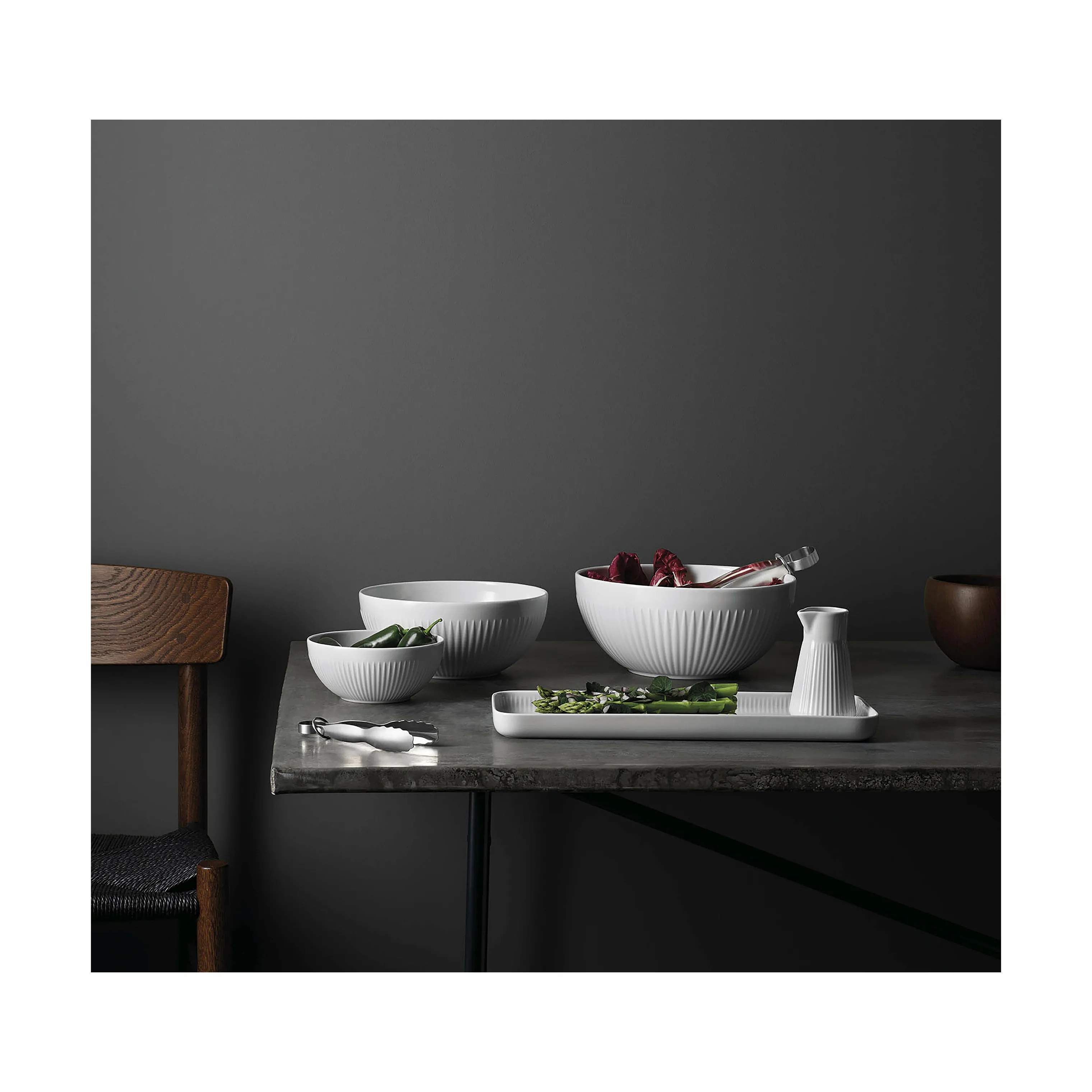 Eva Trio Serveringsfade Legio Nova black Legio Nova Serveringsfad i Hvid, B13 x L37 cm, 4