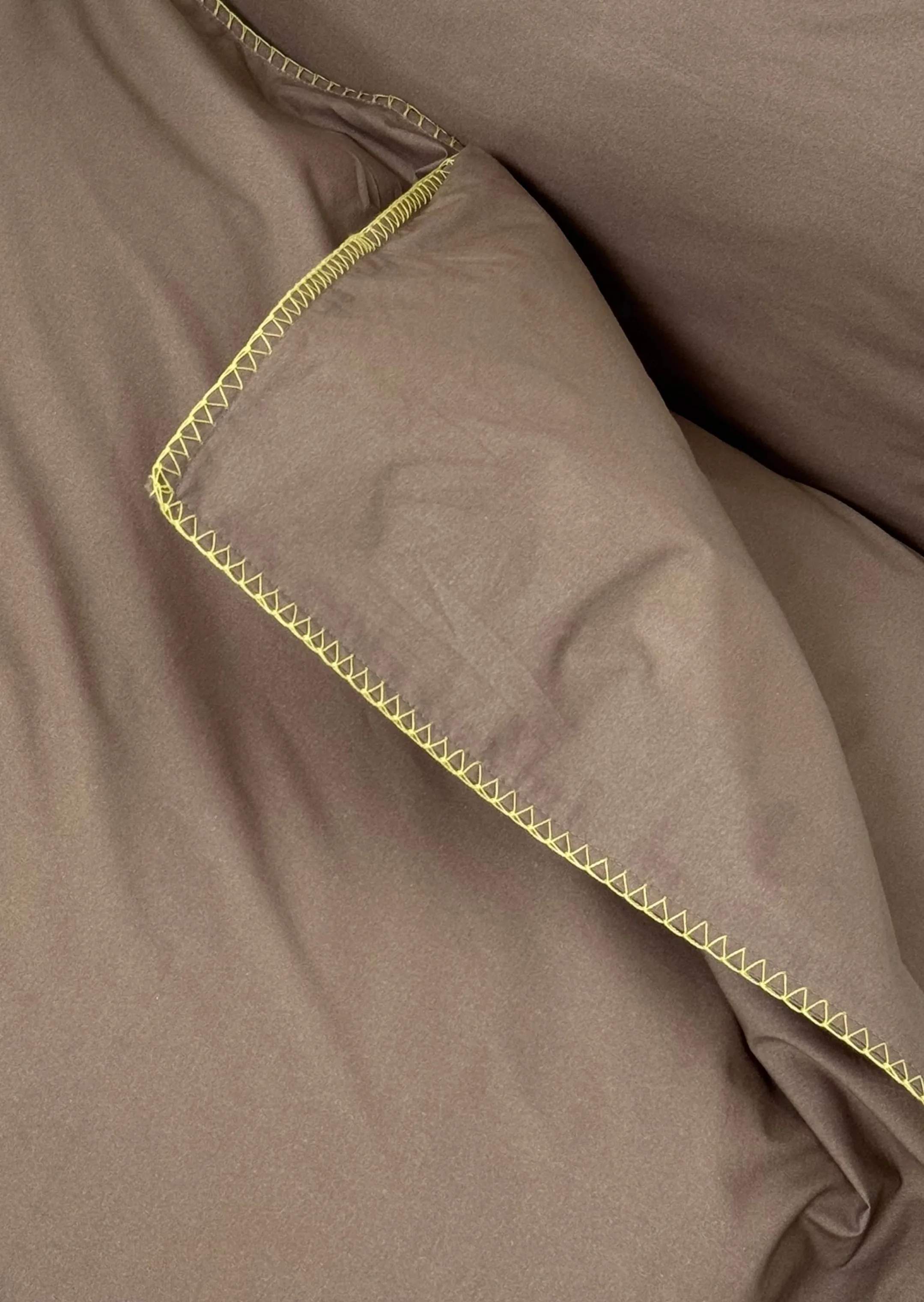 omhu x Mads Barfod Sengetøj Edge Sengetøj i Taupe, B140 x L220 cm, 5