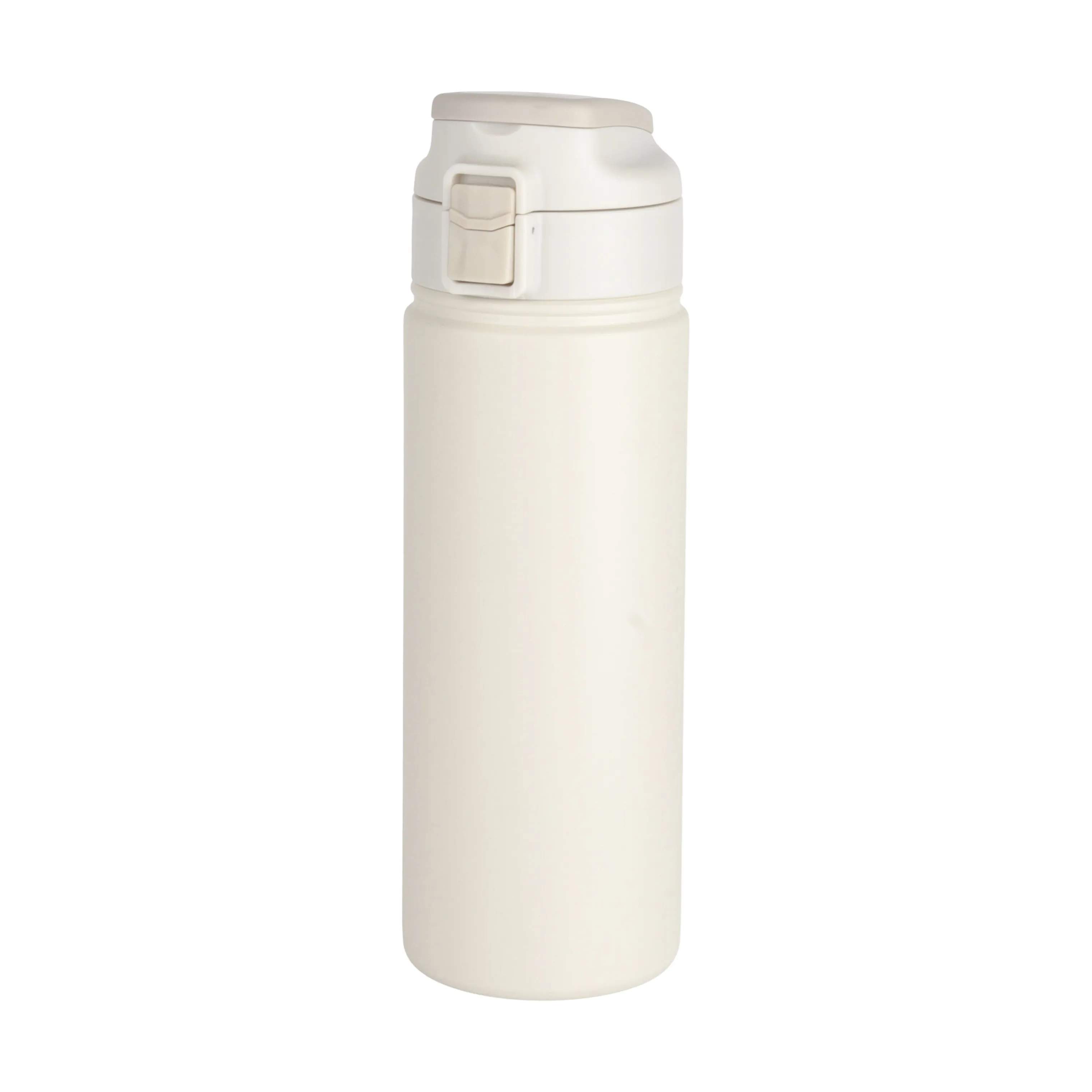 Termoflaske, beige, large