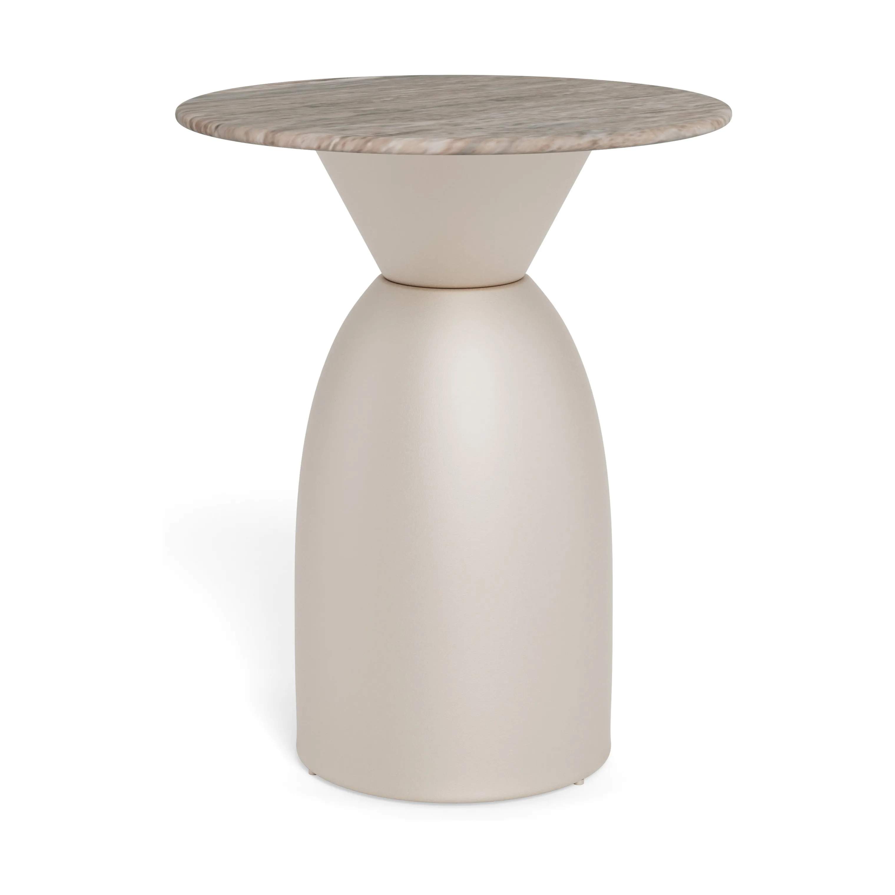CASA Living Sofaborde Ferrol Sofabord i Grå, 40 cm, 1