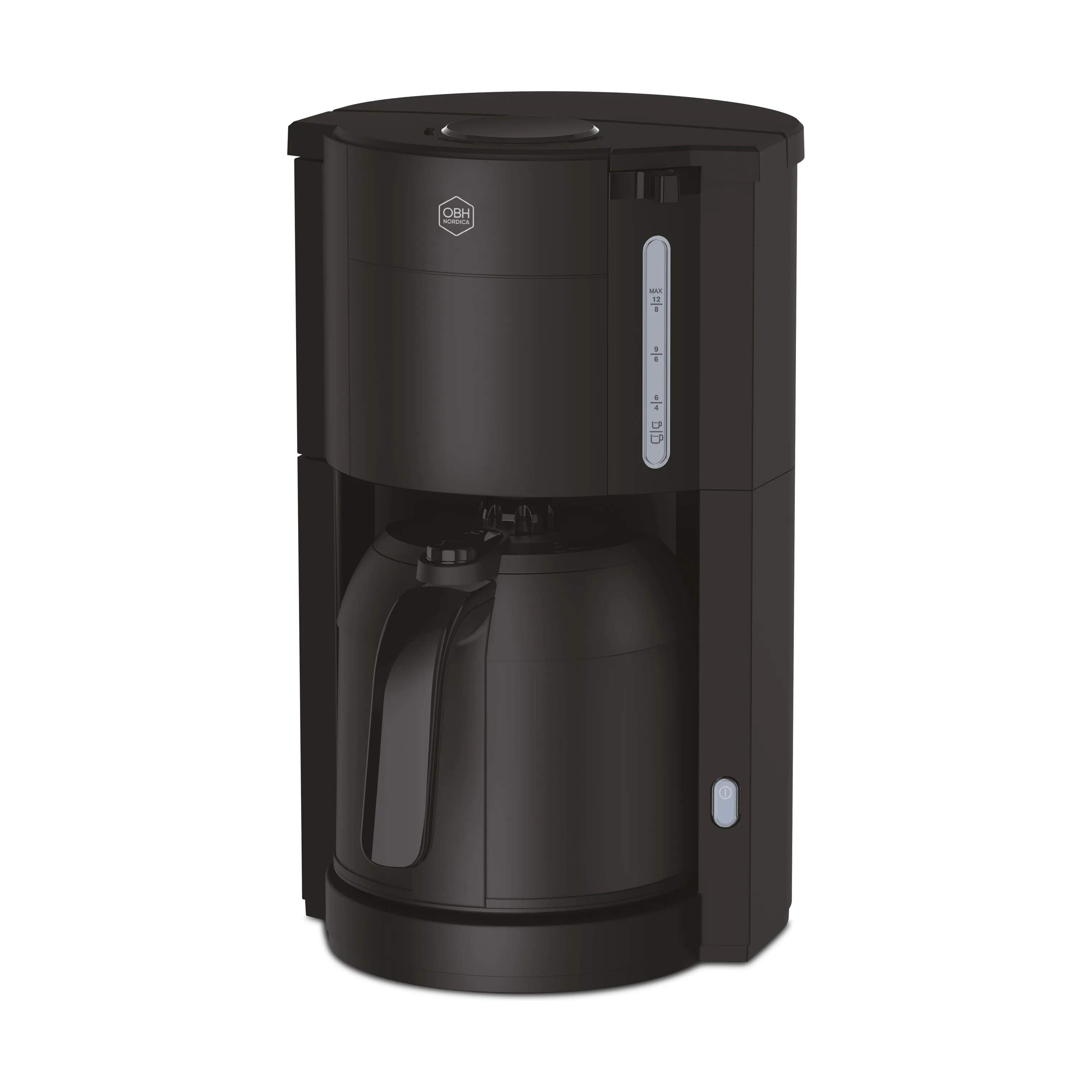 OBH Nordica Kaffemaskiner Pro Aroma Thermal Kaffemaskine i Sort, 9