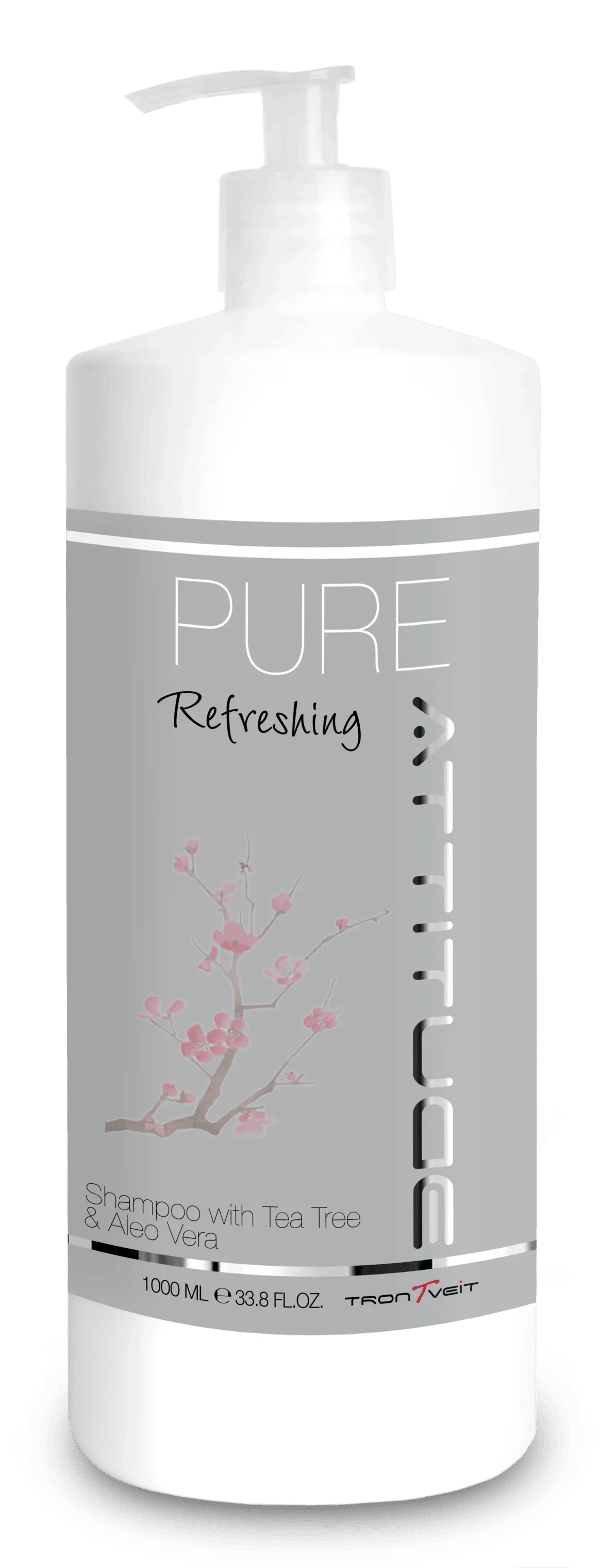 Trontveit Shampoo og hårpleje Pure Attitude Repairing Shampoo i 1000 ml, 1