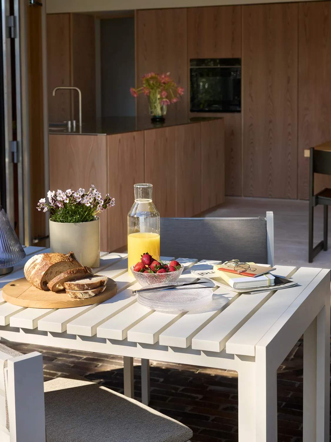 Hübsch Spiseborde Haus Spisebord i Beige, 191 cm, 4