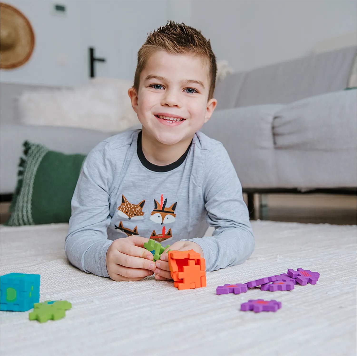 Spilbræt Spil Brætspil - Happy Cube Junior i Junior, 2