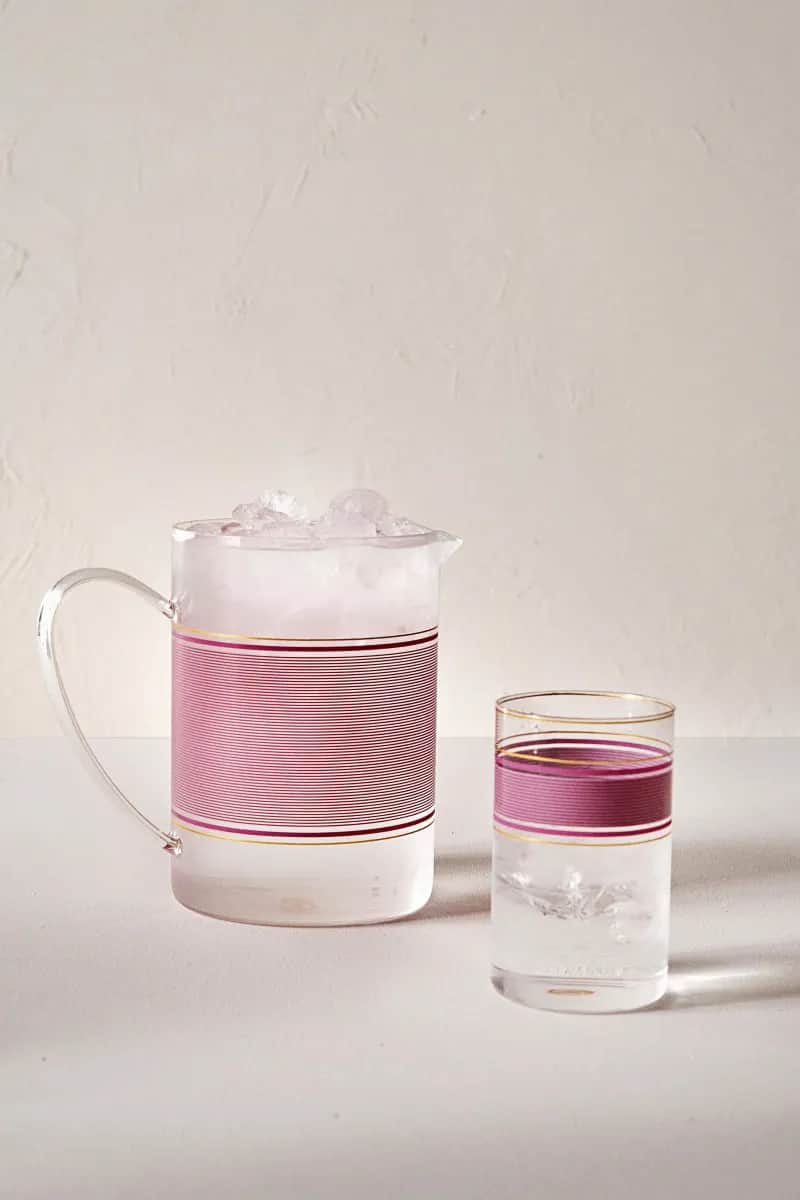 PIP Studio Highball glas Pip Chique Highball Glas i pink, 2
