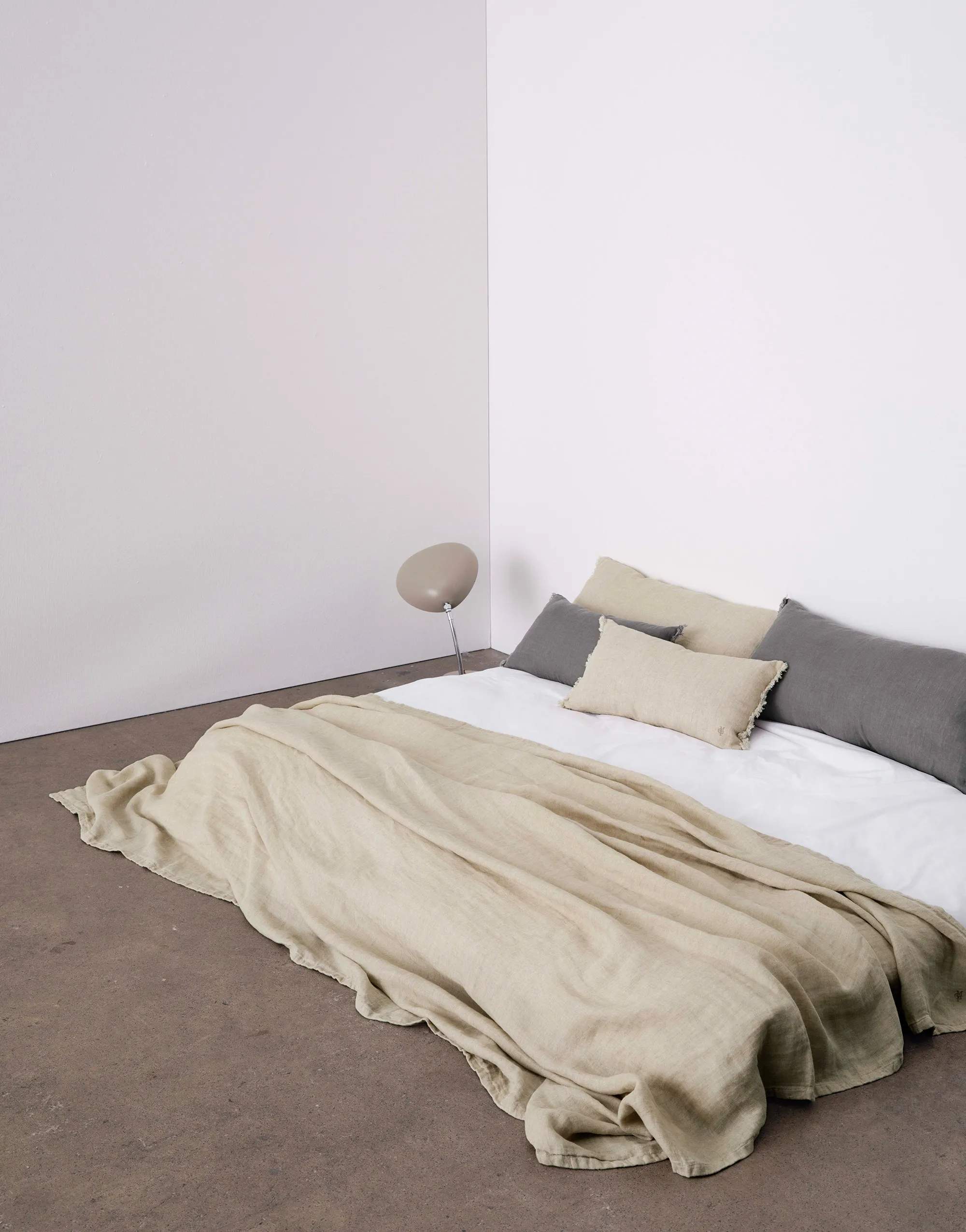 Marc O'Polo Sengetæpper Linka Sengetæppe i Sand, B150 x L200 cm, 3