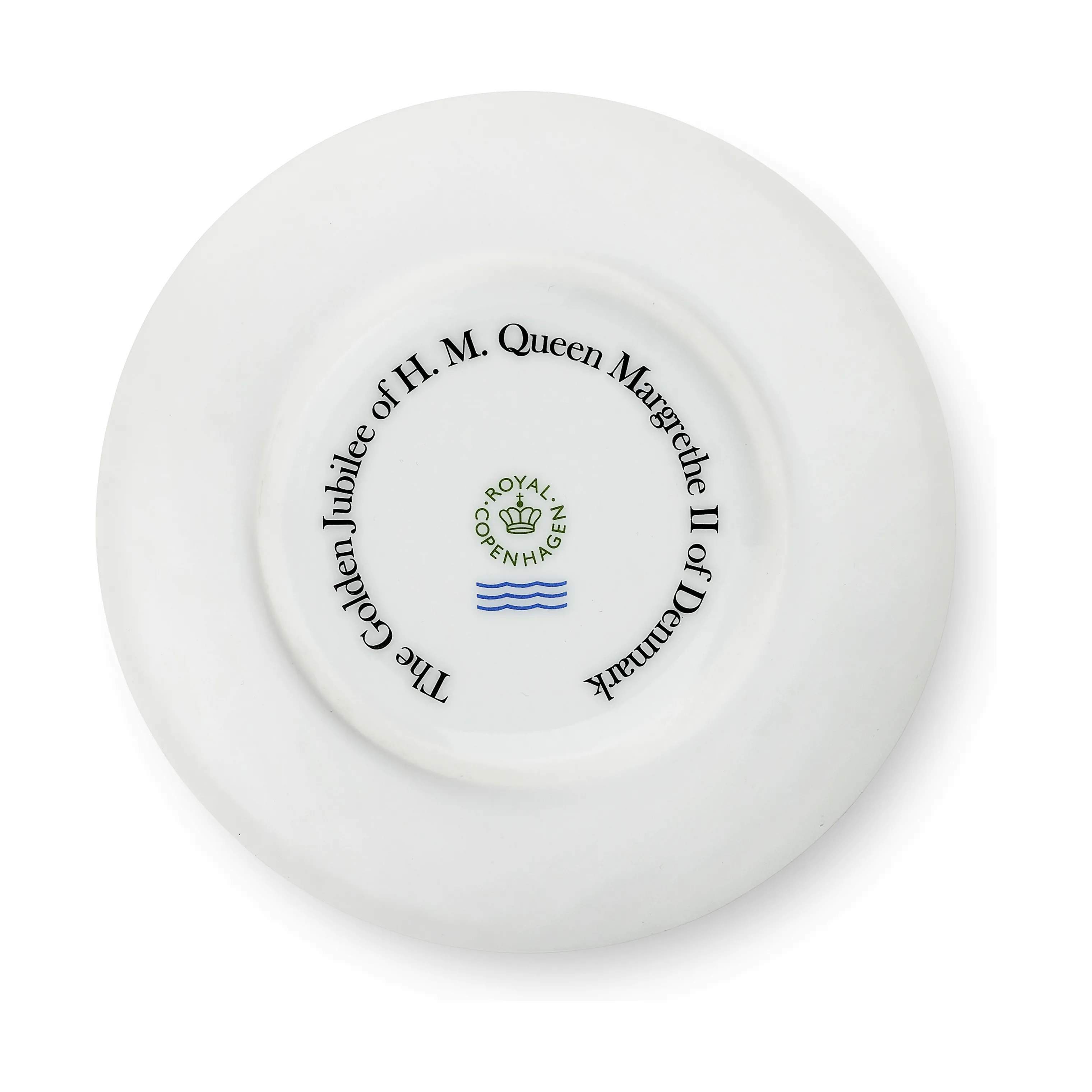 Royal Copenhagen Bonbonniere Bonbonniere - Regentjubilæum 2022 i Hvid, 4