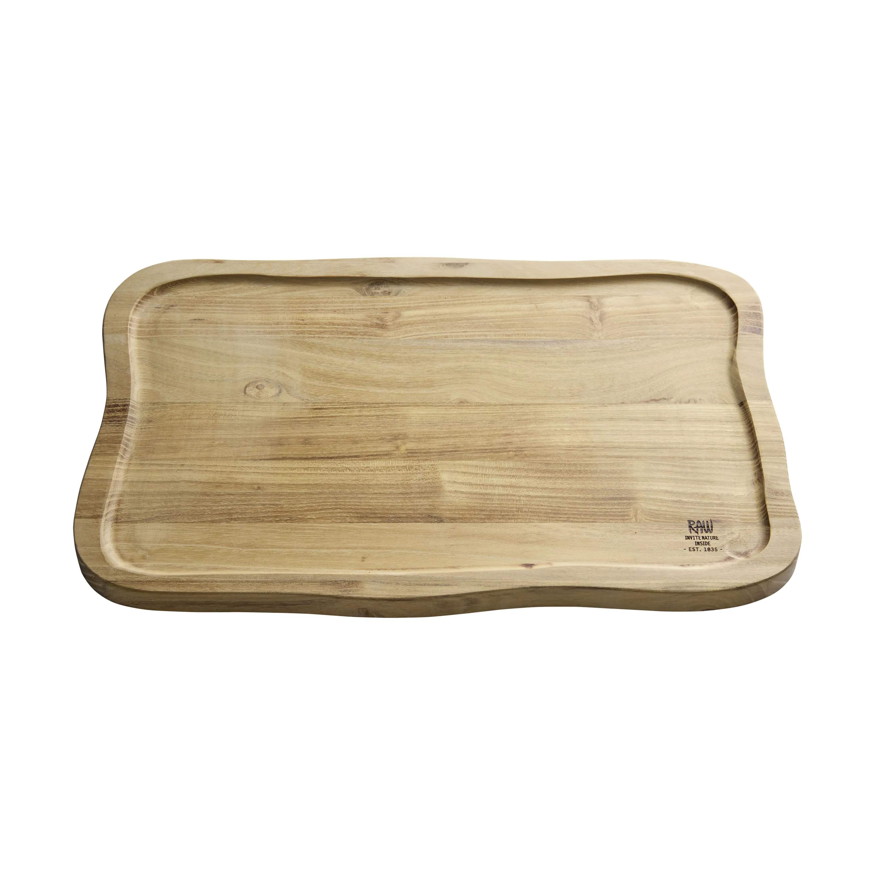 RAW by Aida Skærebrætter Teak Skærebræt i B40 x L26 cm, 3