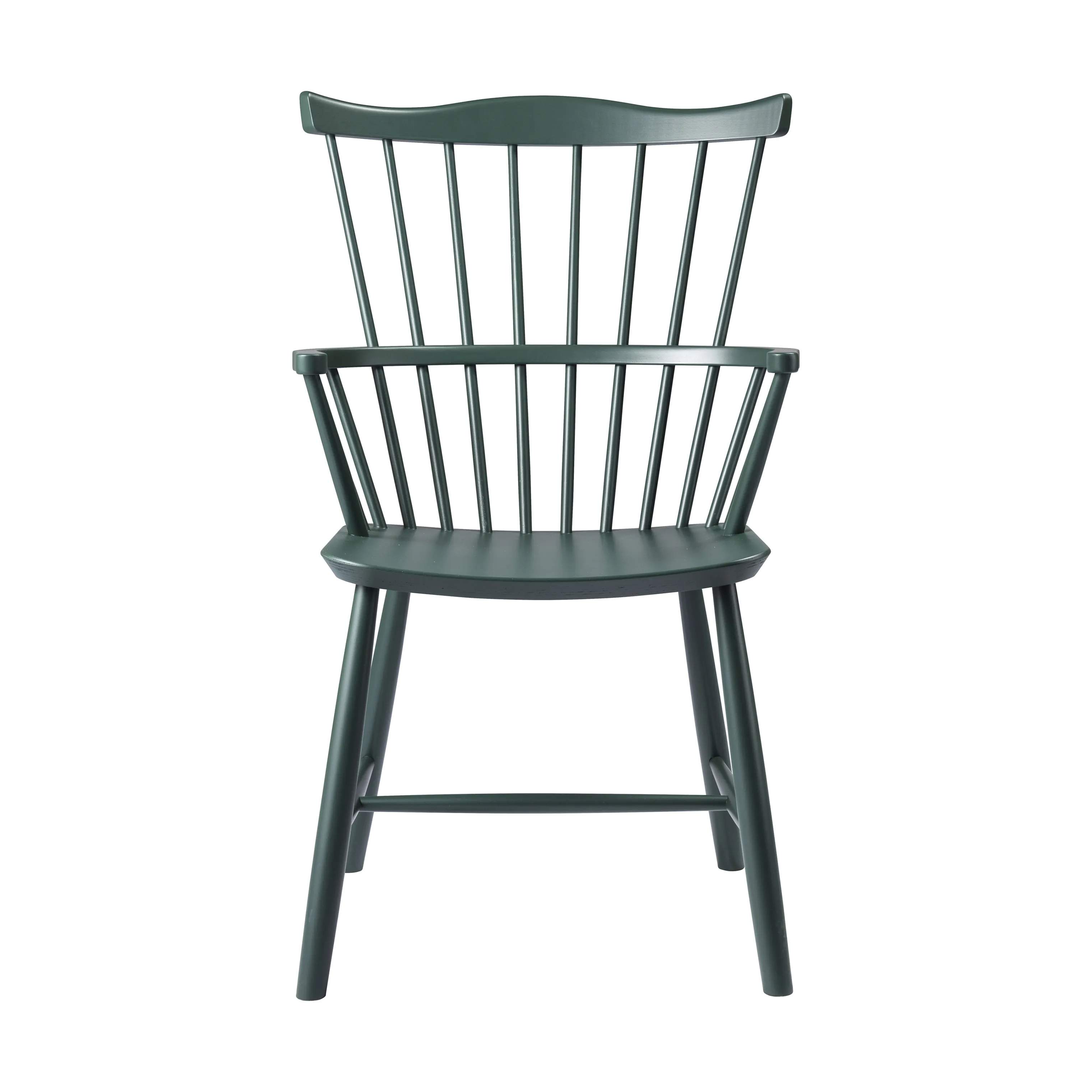 FDB Møbler Lænestole J52B Lænestol i Black Green (RAL 6012), 4