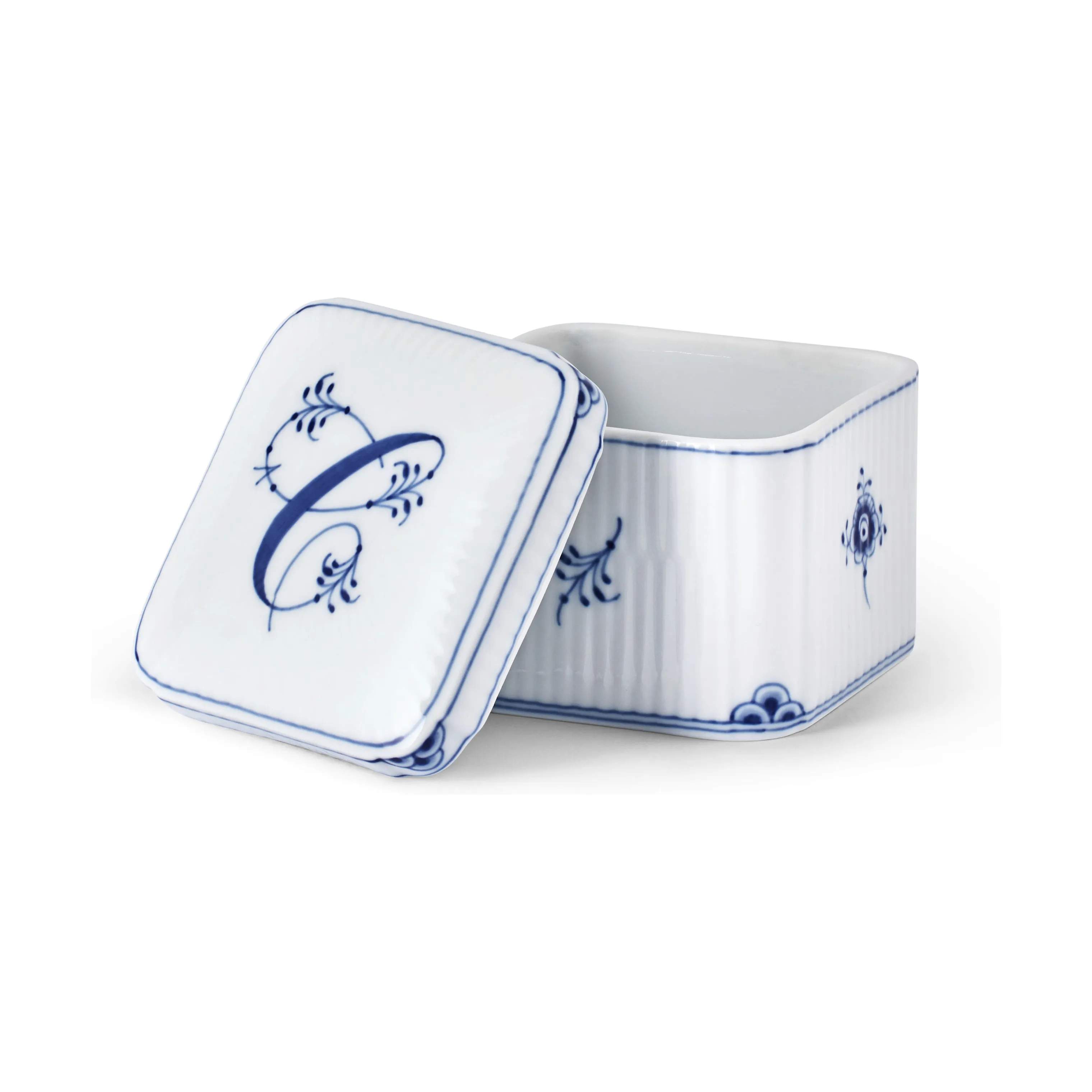 Alfabet Bonbonniere - C, hvid, large