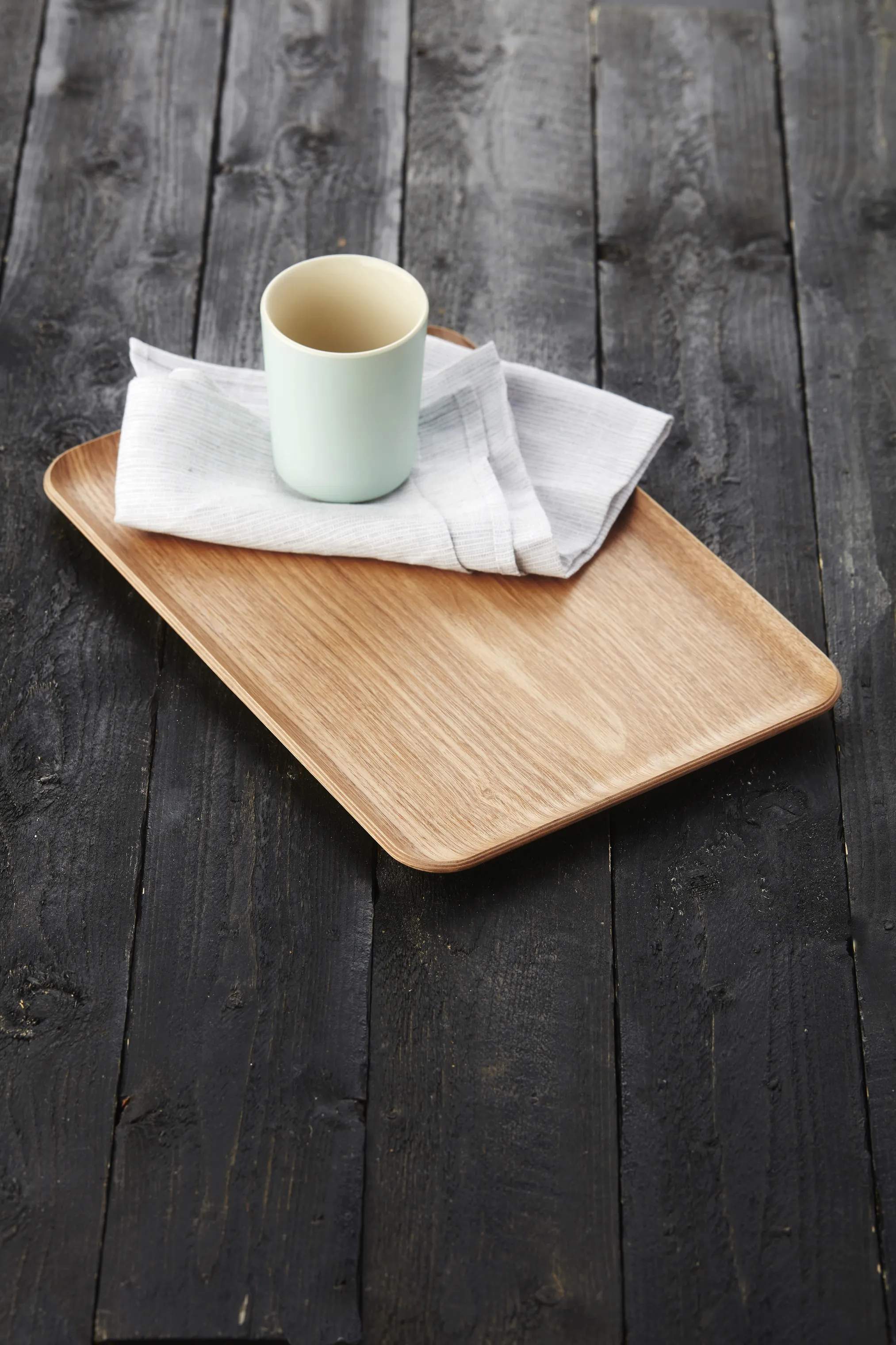 Point Virgule Bakker Serveringsbakke i Natur, B23 x L33 cm, 2