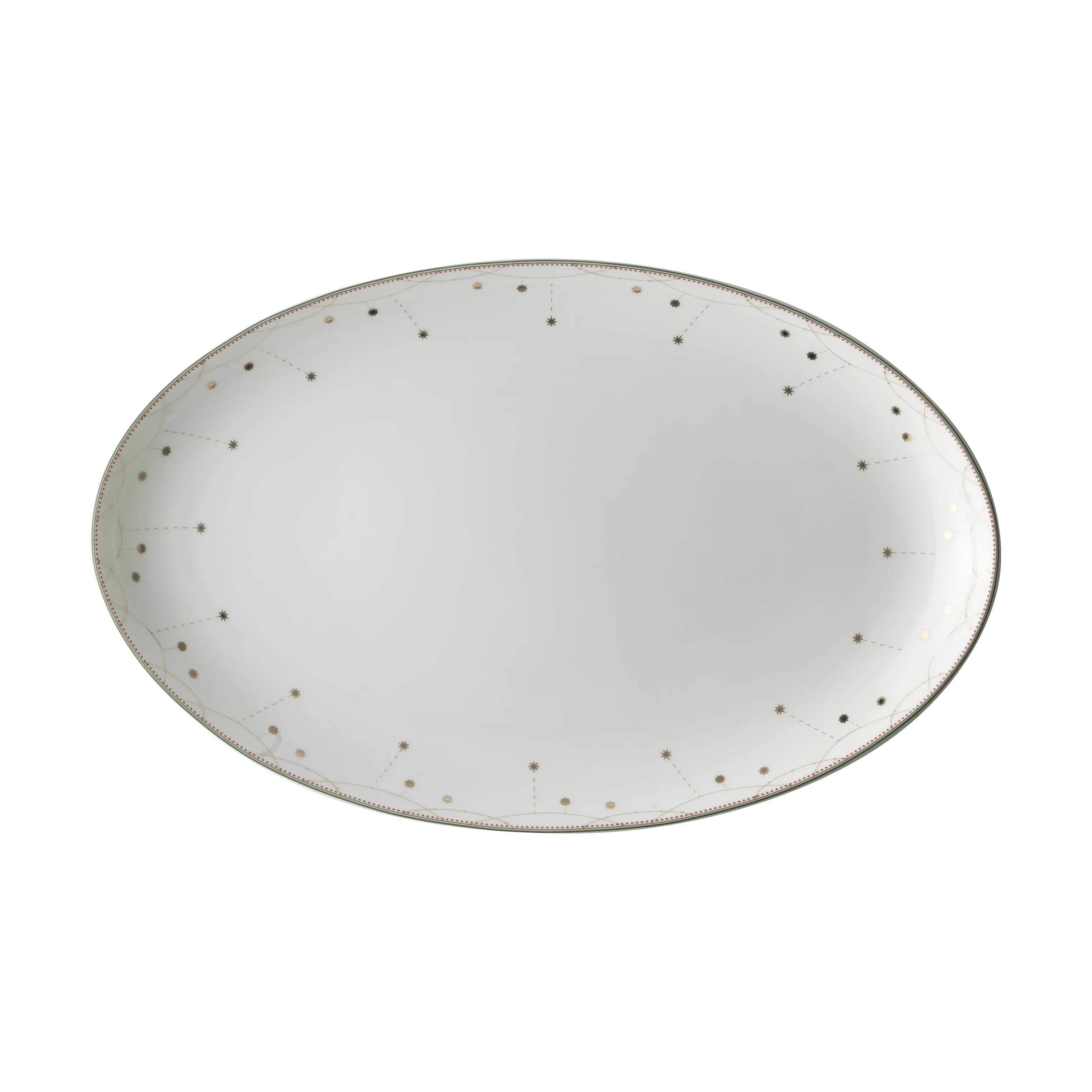Julemorgen Girlander Fad, multifarvet, large