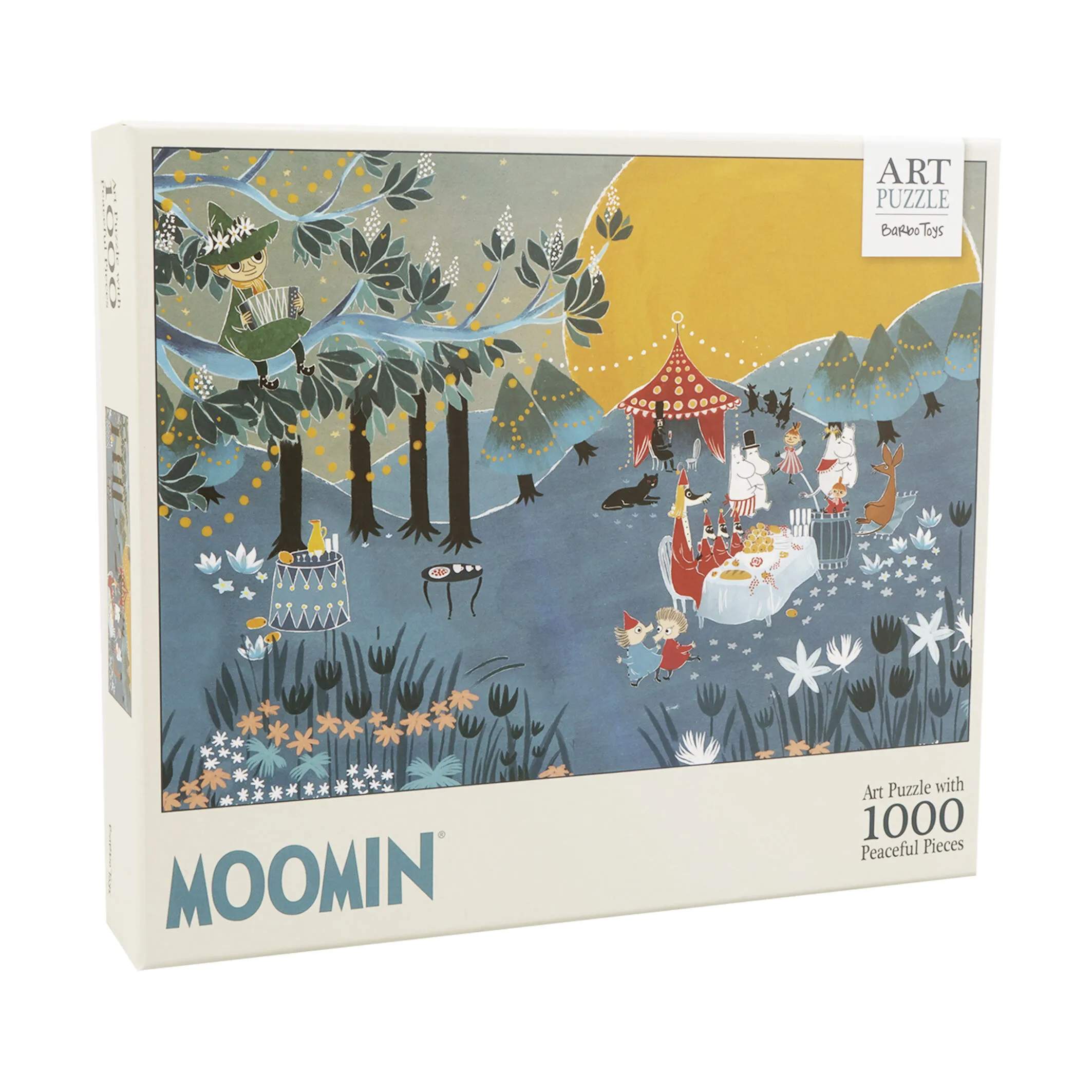 Barbo Toys Puslespil Mumi Puslespil - Moomin i Skovblå, 1